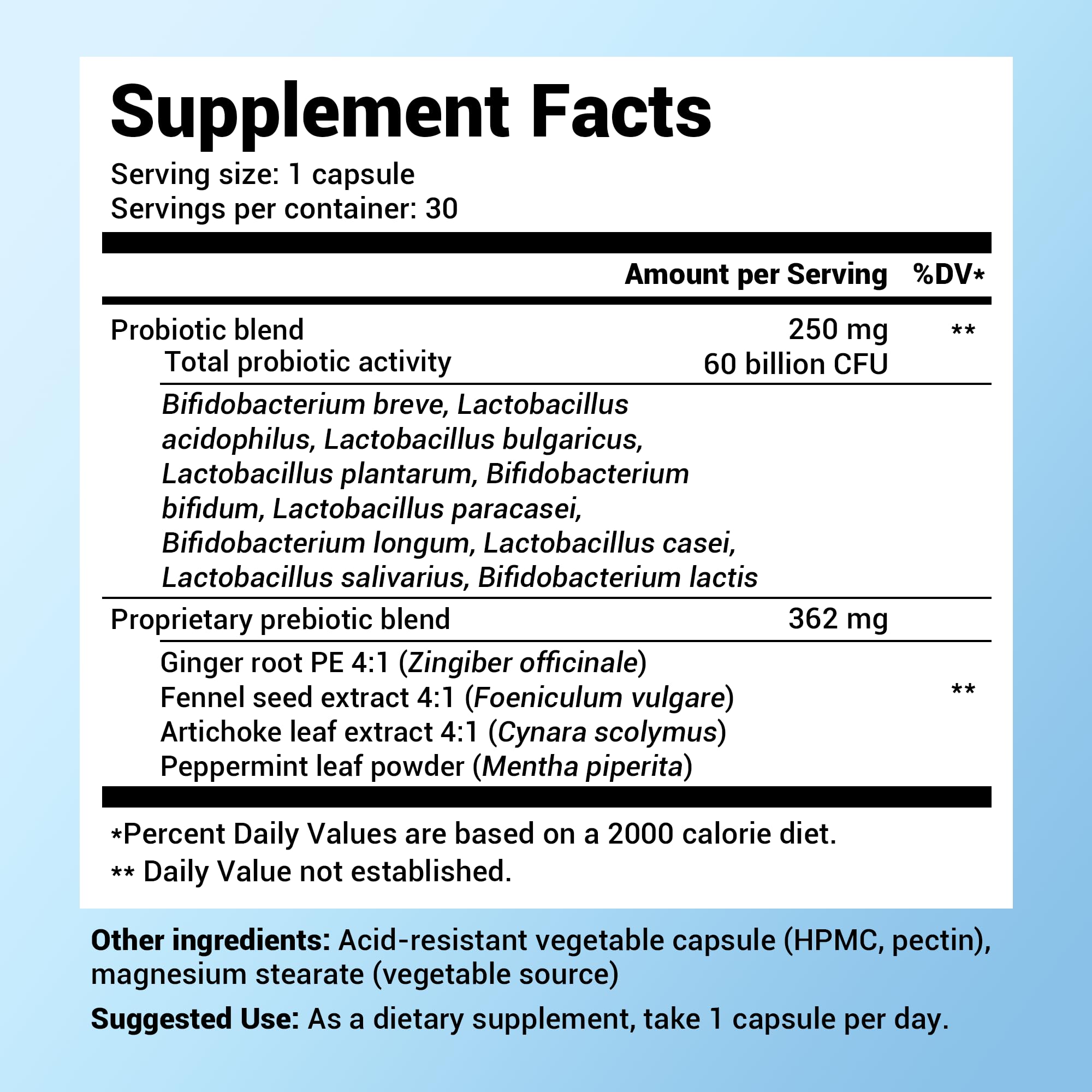 Dr. Berg 60 Billion Probiotic Supplement - Probiotics for Men & Women - Pre and Probiotics Dr. Berg Nutritionals uk supplements