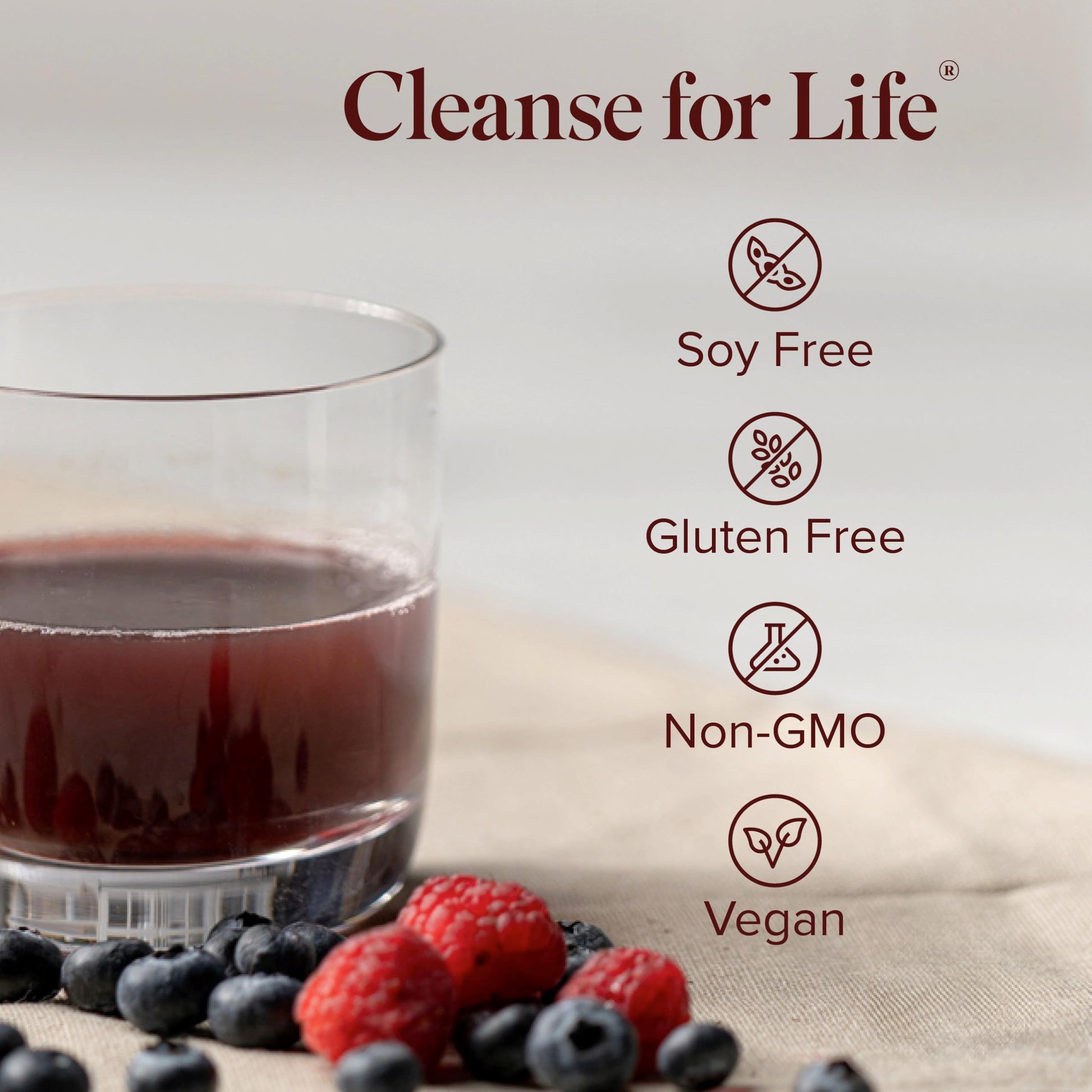 Isagenix Cleanse for Life - Powder Supplement for Cleanse Drink with No Laxatives or Diuretics - Support Metabolism with Vitamin B12 & Niacin - Natural Rich Berry -3.4 Oz (16 Servings) Isagenix uk supplements