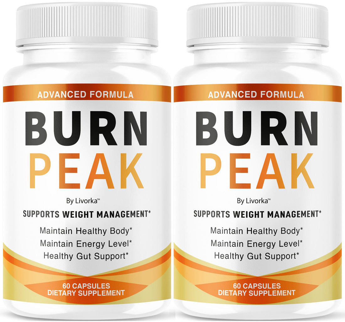 (2 Pack) Burn Peak Capsules - Official BurnPeak Weight Pills Advanced Premium Support, All Natural Burn Peak Pink Salt Trick Supplement for Overall Health & Wellness Reviews, 120 Capsules for 2 Months pharmagetics uk supplements
