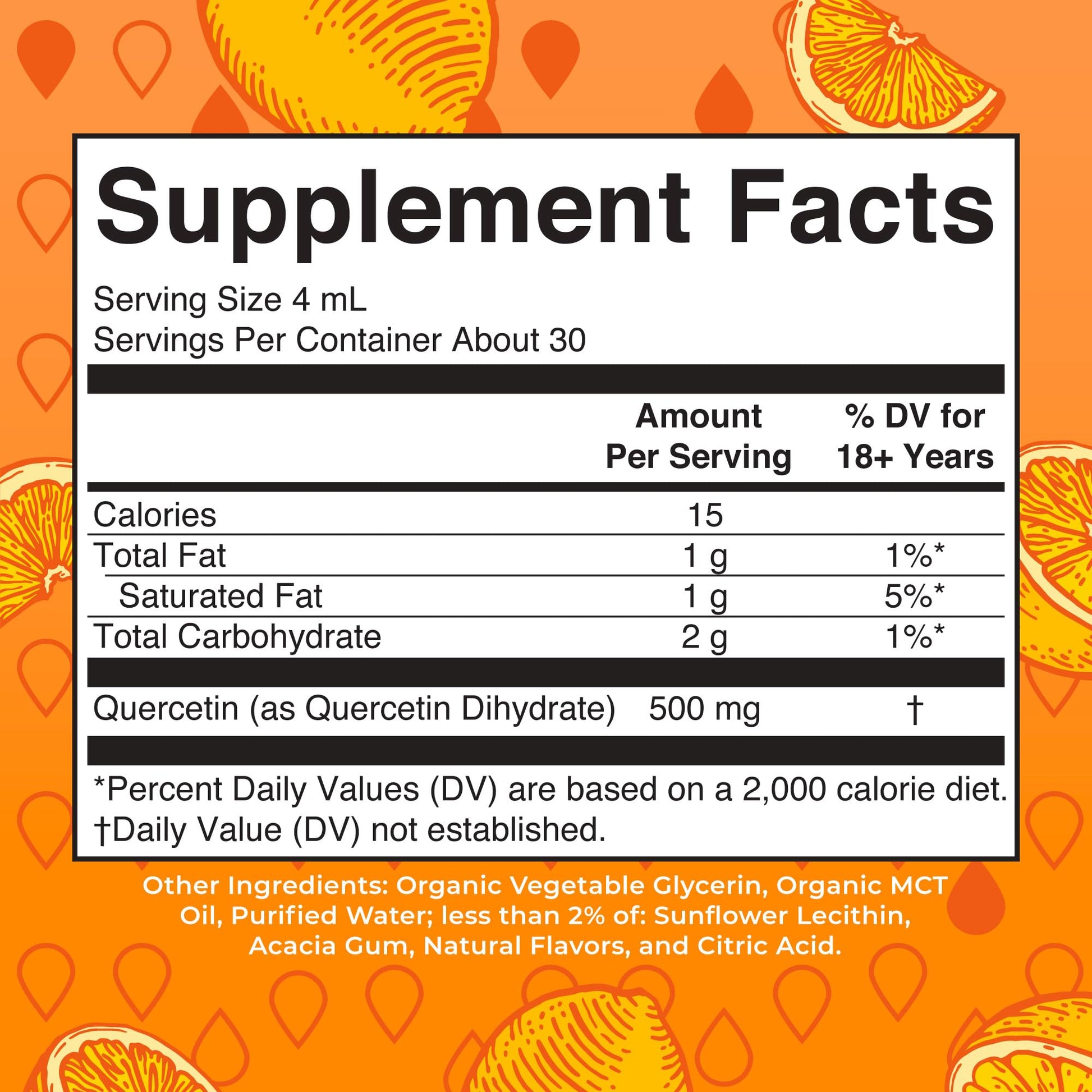 MaryRuth Organics Quercetin Liquid Drops | Sugar Free | 500mg for Adults 18 & Over | Cardiovascular Health for Adults | Bioflavonoid | Vegan | Non-GMO | Gluten Free | 4 Fl Oz MARYRUTH'S uk supplements