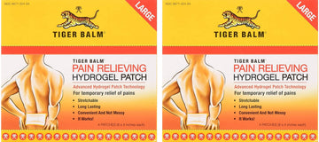 Tiger Balm Pain Relieving Patch, Large 4 Each, 4 Count, Pack of 2 Tiger Balm uk supplements