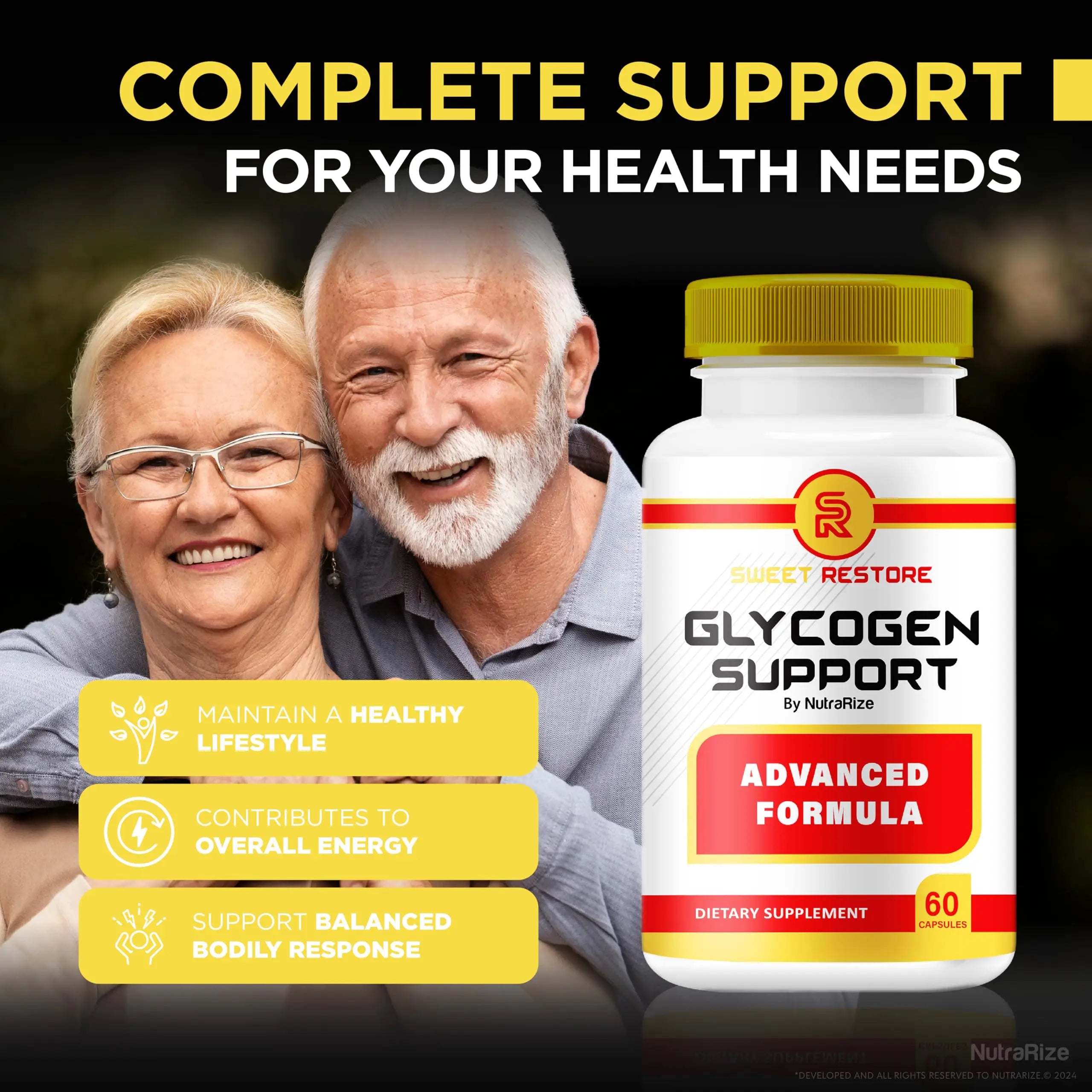 NutraRize (Pack of 3 Sweet Restore Glycogen Support, Joint Support, Official Glycogen Support Capsules, Joint Support Formula Blood Vessel Cleaner Reviews (180 Capsules) NutraRize uk supplements
