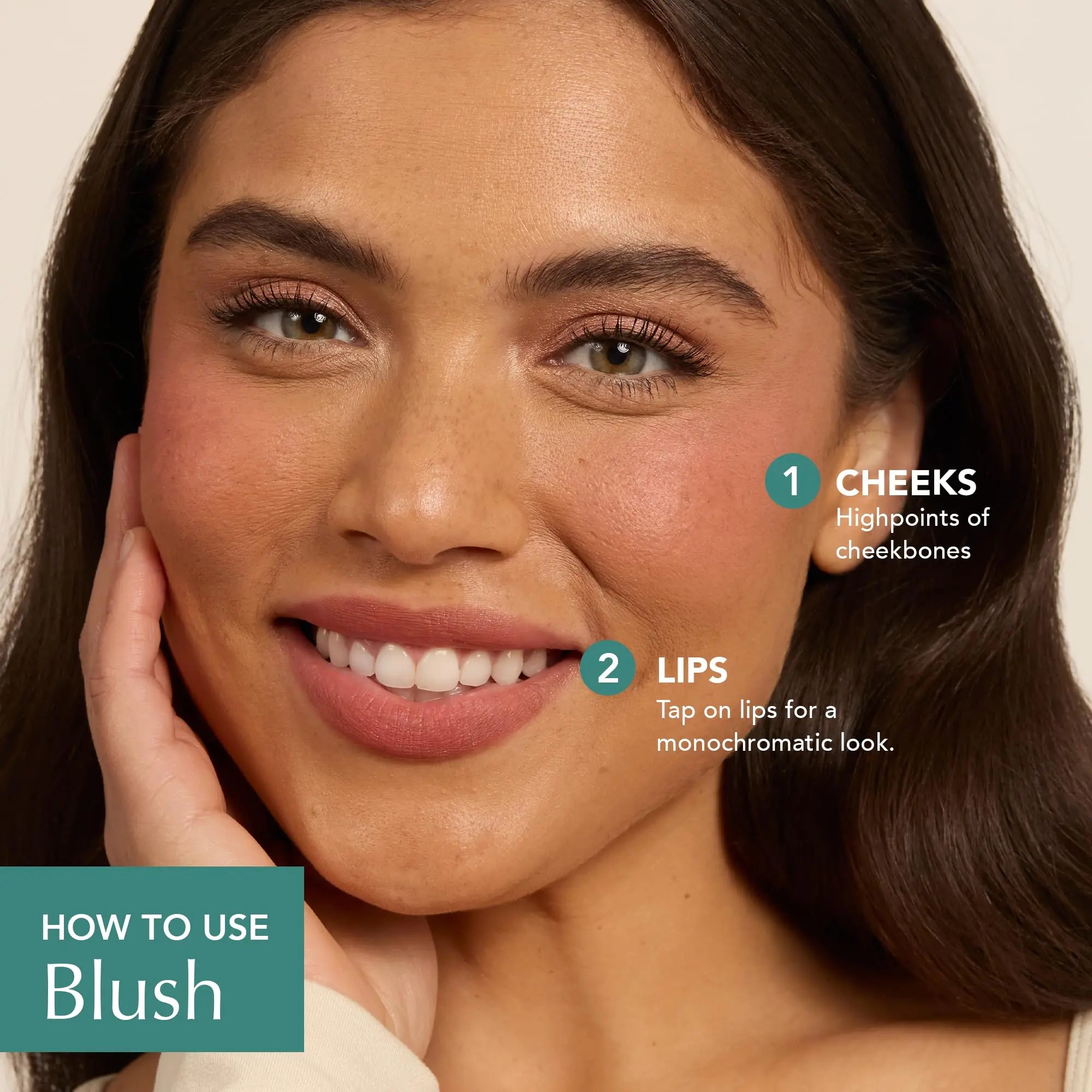 Thrive Causemetics Triple Threat Color Stick: Cream Blush Stick with Vitamin E, Evening Primrose Oil, Waterproof Smudge Proof Face Makeup Formula, Kaisa (Dusty Rose Matte) Thrive Causemetics uk supplements
