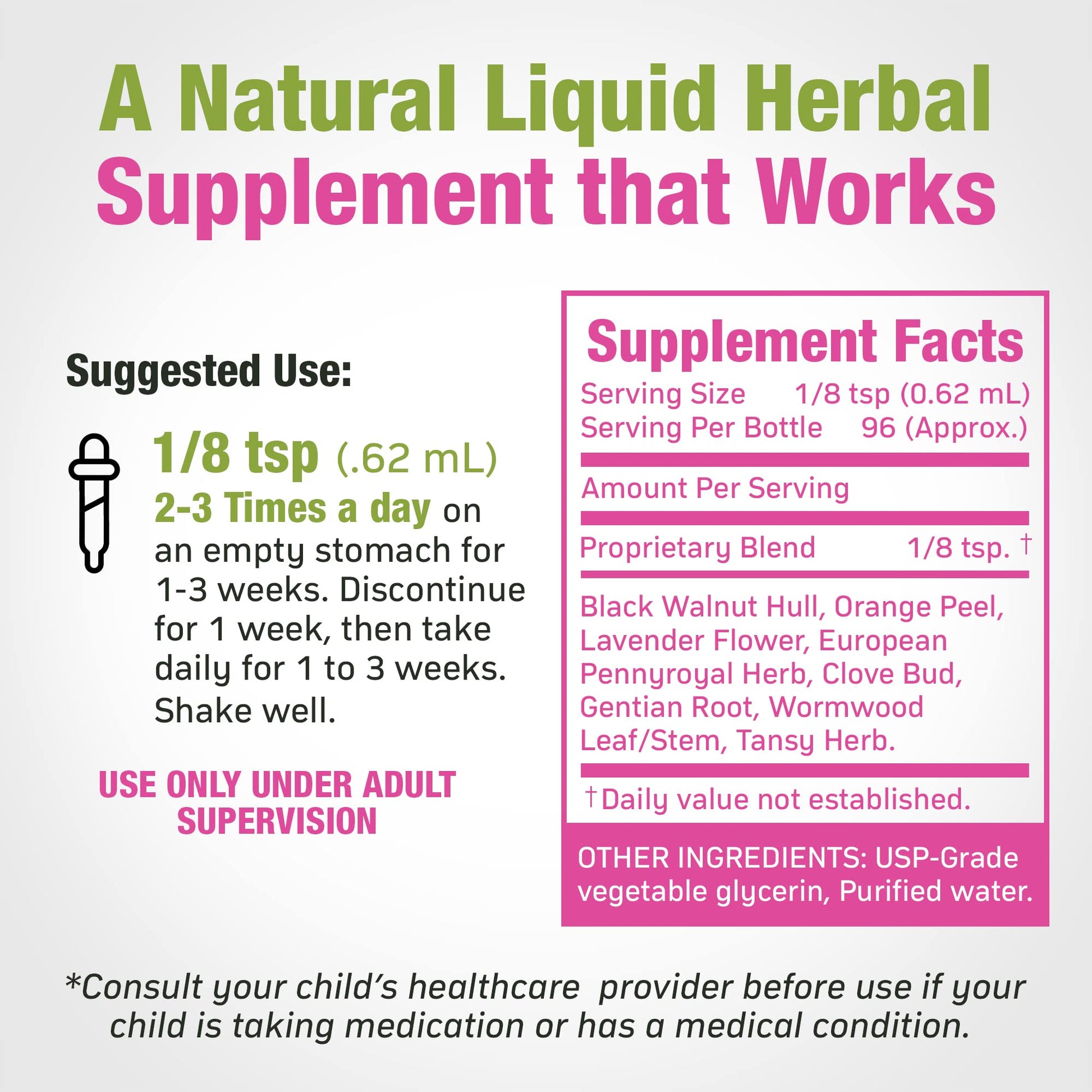 Cedar Bear - Intestinal Cleanse for Kids, Liquid Herbal Supplement for Detox Cleanse Cedar Bear Naturales uk supplements