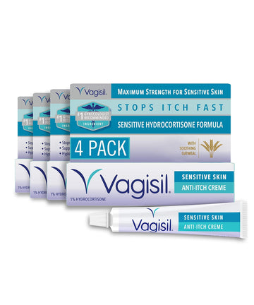 Vagisil Maximum Strength Feminine Anti-Itch Cream for Women, Sensitive Skin Formula Vagisil uk supplements