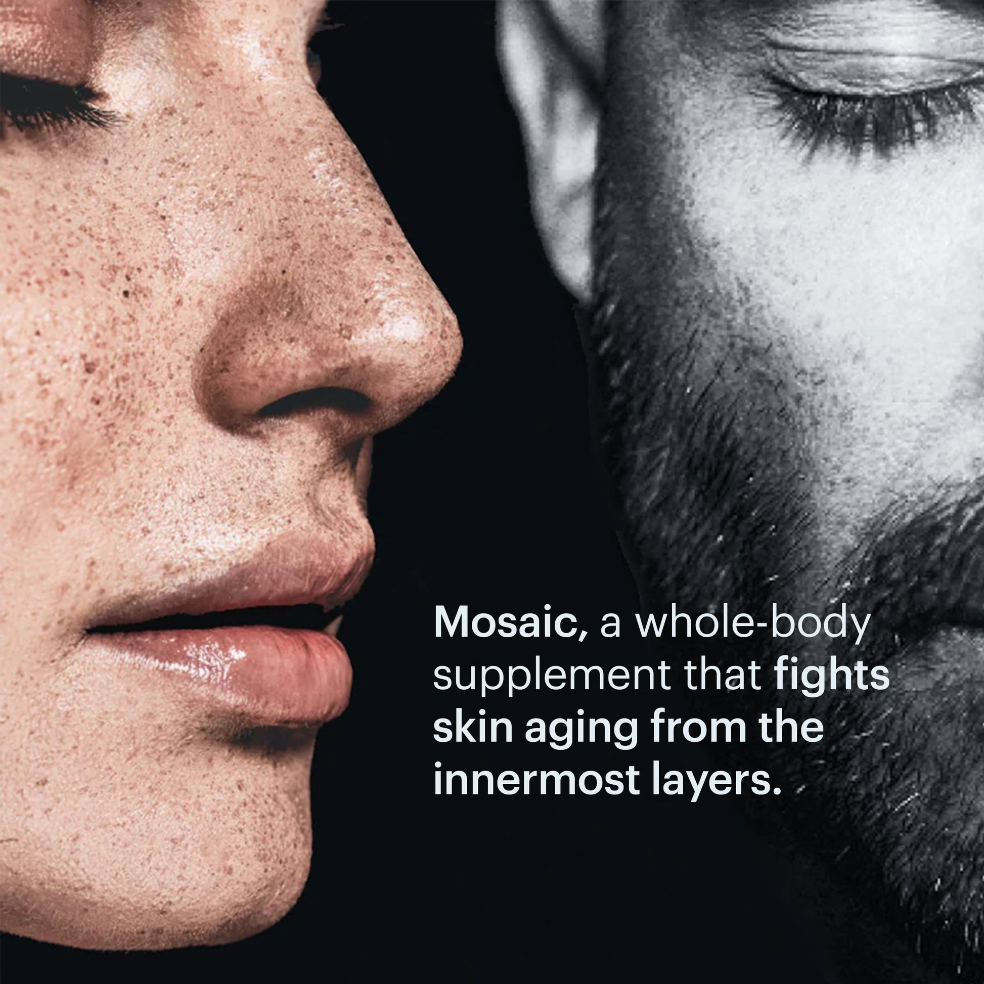ELYSIUM Mosaic - Hyaluronic Acid Supplement - Clinically Proven - Fights Fine Lines & Skin Aging - Collagen Supplement - 30-Day Supply (Vegan Softgels) ELYSIUM uk supplements
