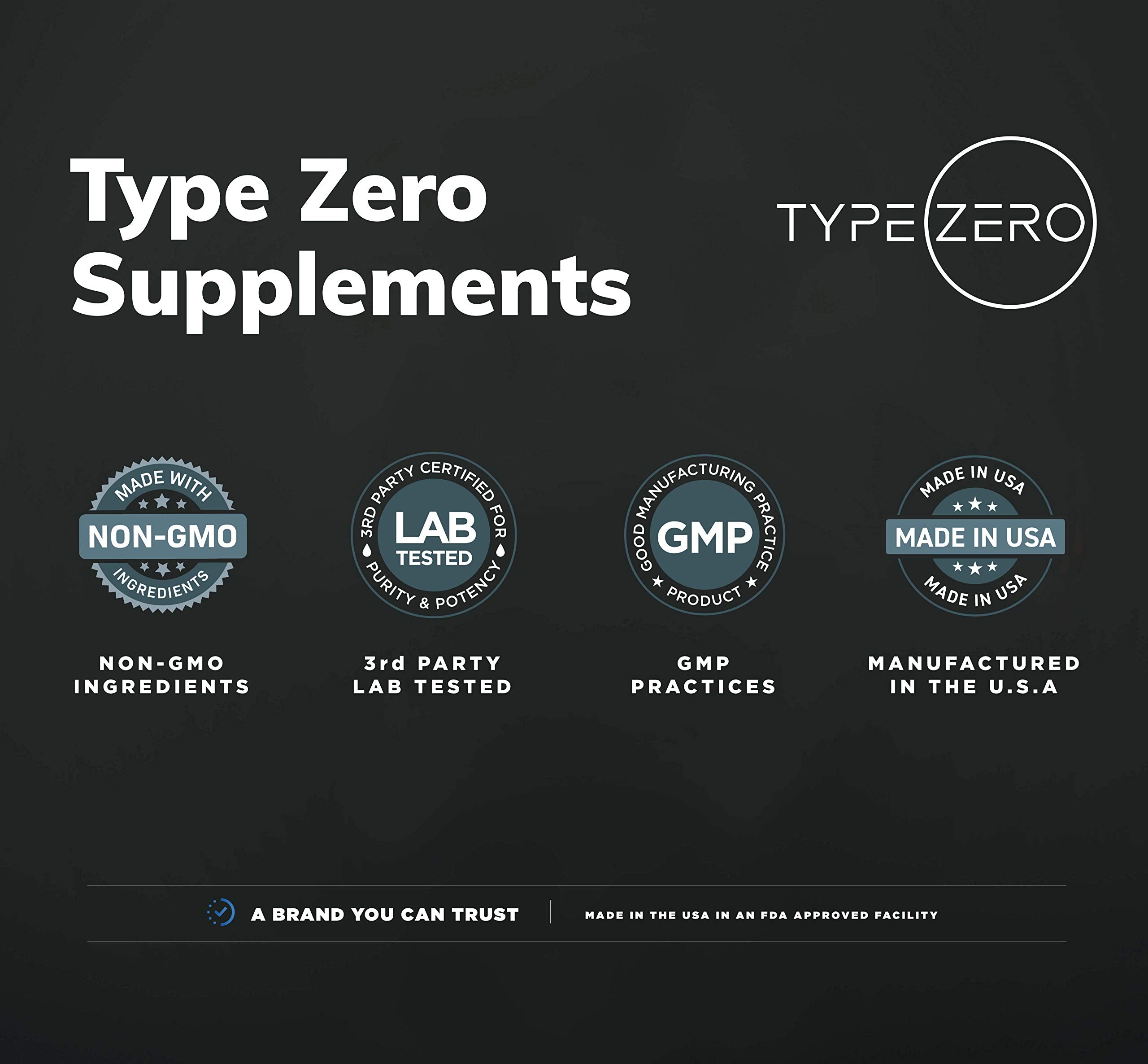 Type Zero Ultra Clean Alpha GPC Choline Supplement (600mg | 90 Capsules) Soy Free, Non-GMO Nootropics Alpha GPC 600mg / 300mg; Alpha-GPC Brain Memory and Focus Supplements Type Zero uk supplements
