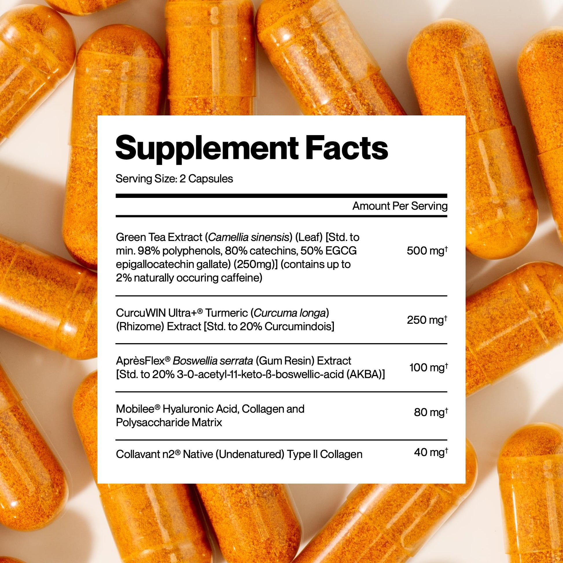 PUREFUNCTION Collagen Repair Joint Support Supplement - Boswellia, Turmeric, Hyaluronic Acid, EGCG, and Undenatured Collagen for Joint Maintenance and Repair - 60 Capsules PUREFUNCTION uk supplements