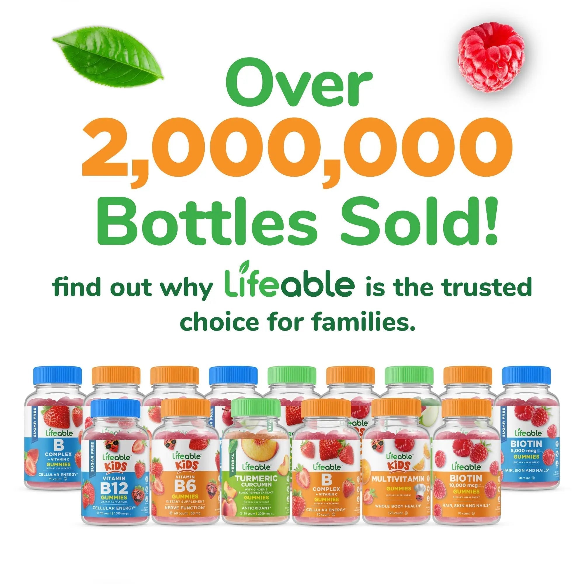 Lifeable Sugar Free Womens Multivitamin Gummy | with Iron and 18 Essential Vitamins and Minerals | Great Tasting Multivitamin Lifeable uk supplements