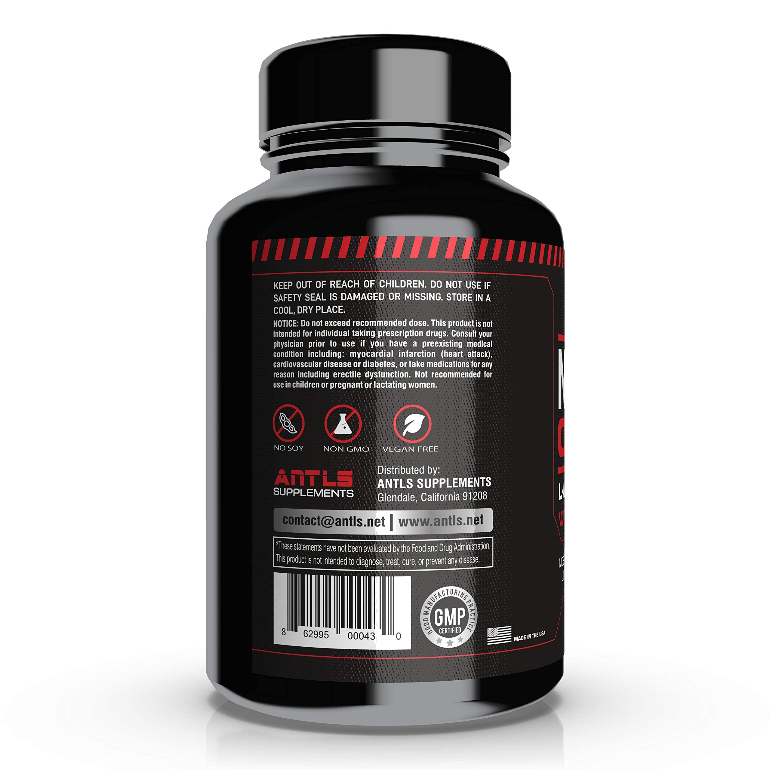 Nitric Oxide Supplement Booster Complex L Arginine 4000mg,L Citrulline, AAKG,Beet Root ANTLS Supplements uk supplements