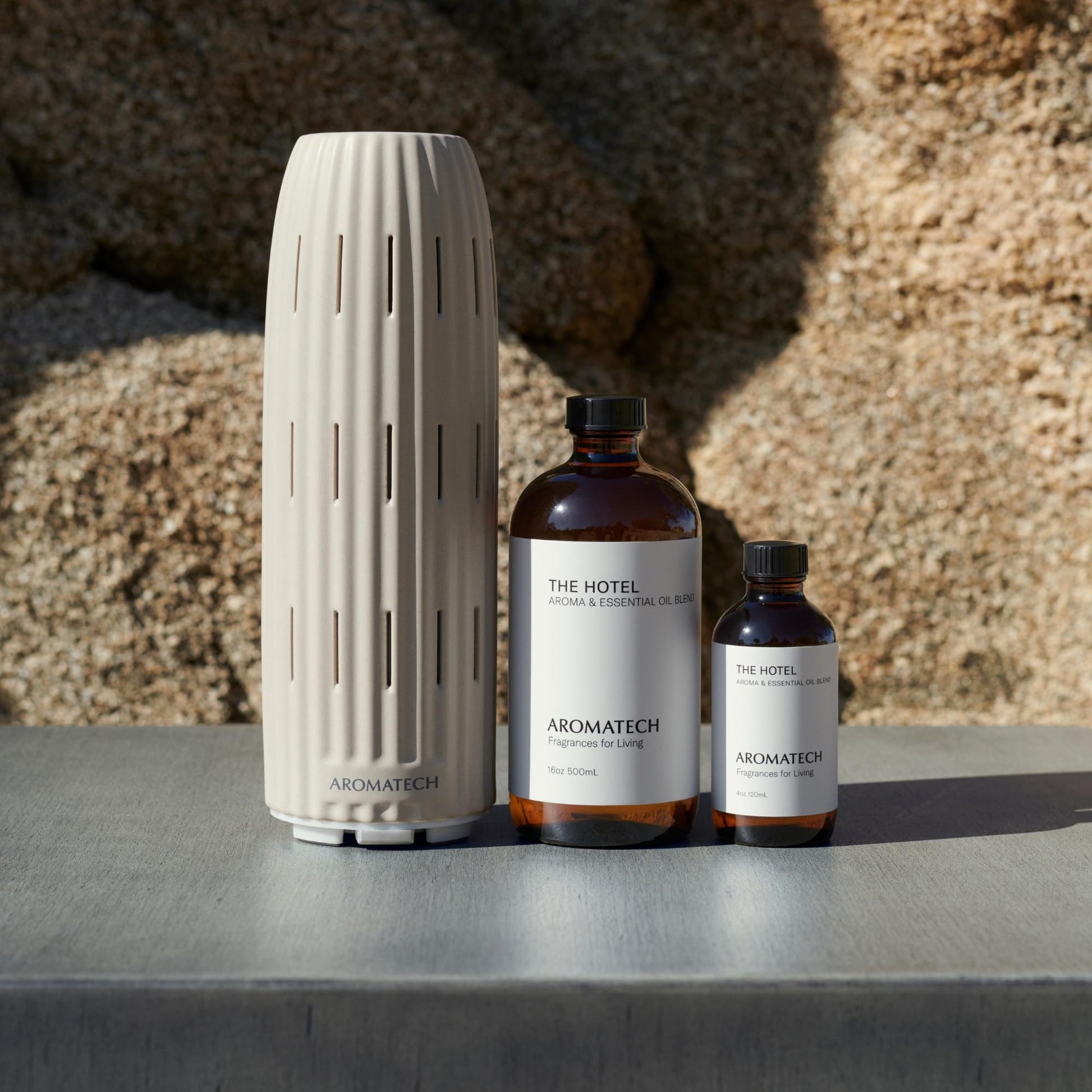 AromaTech Ambience Essential Oil Diffuser - Sand AromaTech uk supplements