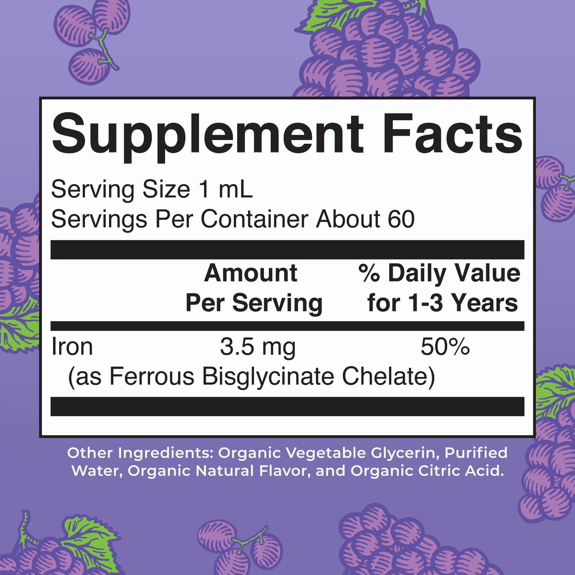 MaryRuth's Iron Supplement for Toddlers | Liquid Iron Supplement for Children Ages 1-3 | Iron Supplement for Iron Deficiency | Ferrochel | Sugar Free | Vegan | Non-GMO | Gluten Free | 2 Fl Oz MARYRUTH'S uk supplements