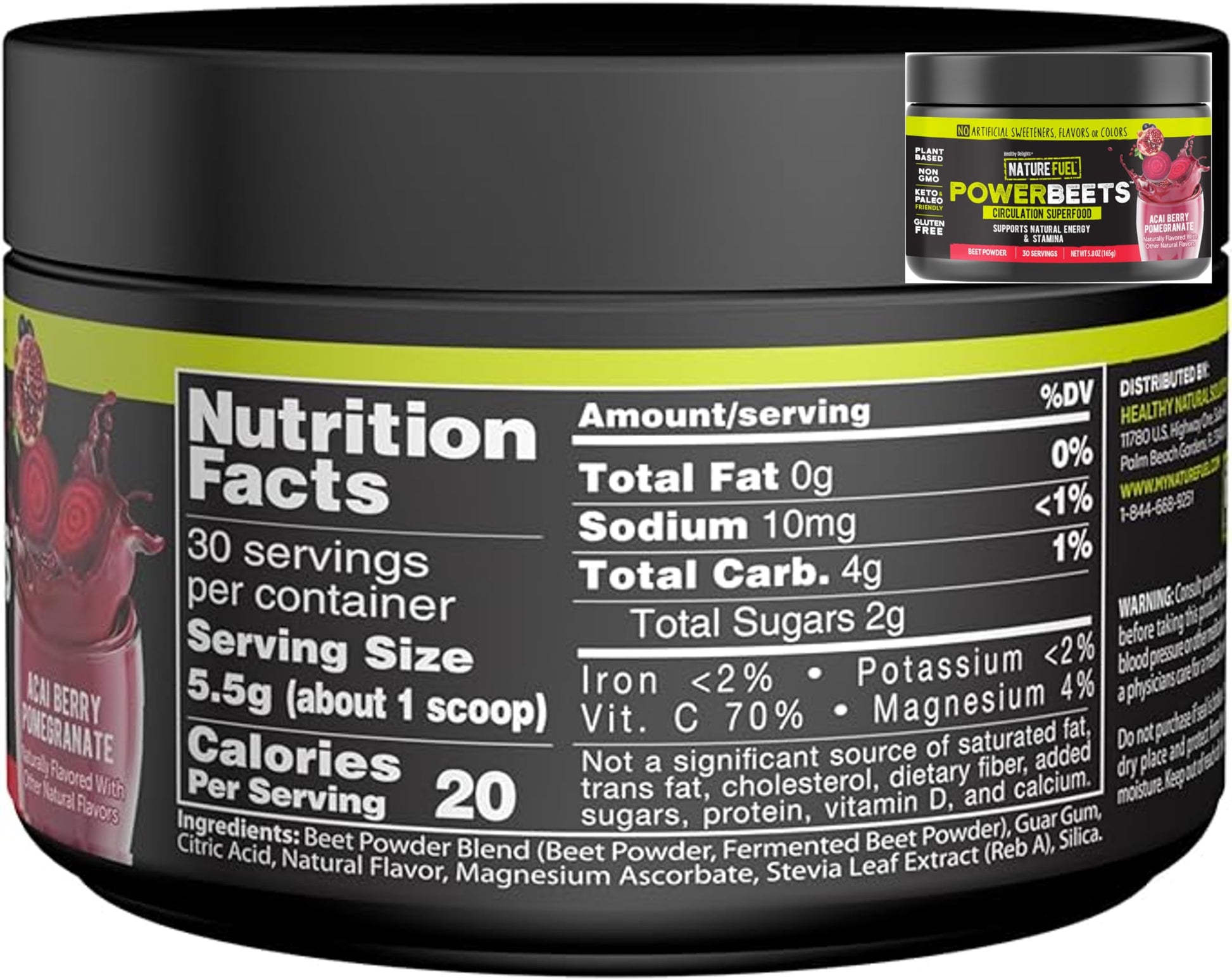 Amazing Grass Greens Blend Superfood: Super Greens Powder Smoothie Mix for Boost Energy, 30 Servings & Nature Fuel Power Beets Powder, Beet Root Powder, Support Natural Energy, 30 Servings Amazing Grass uk supplements