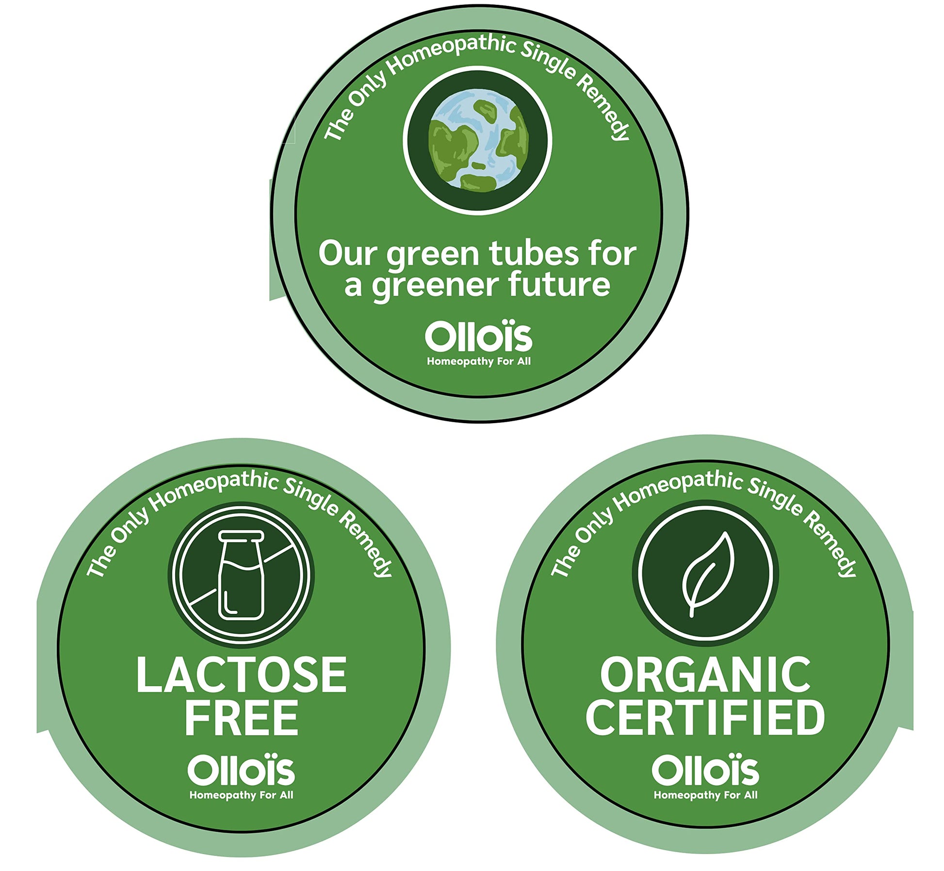 OLLOIS Natrum Muriaticum 6X, Cell Salt #9, Lactose-Free, Organic & Vegan, Kosher Certified OLLOÏS uk supplements