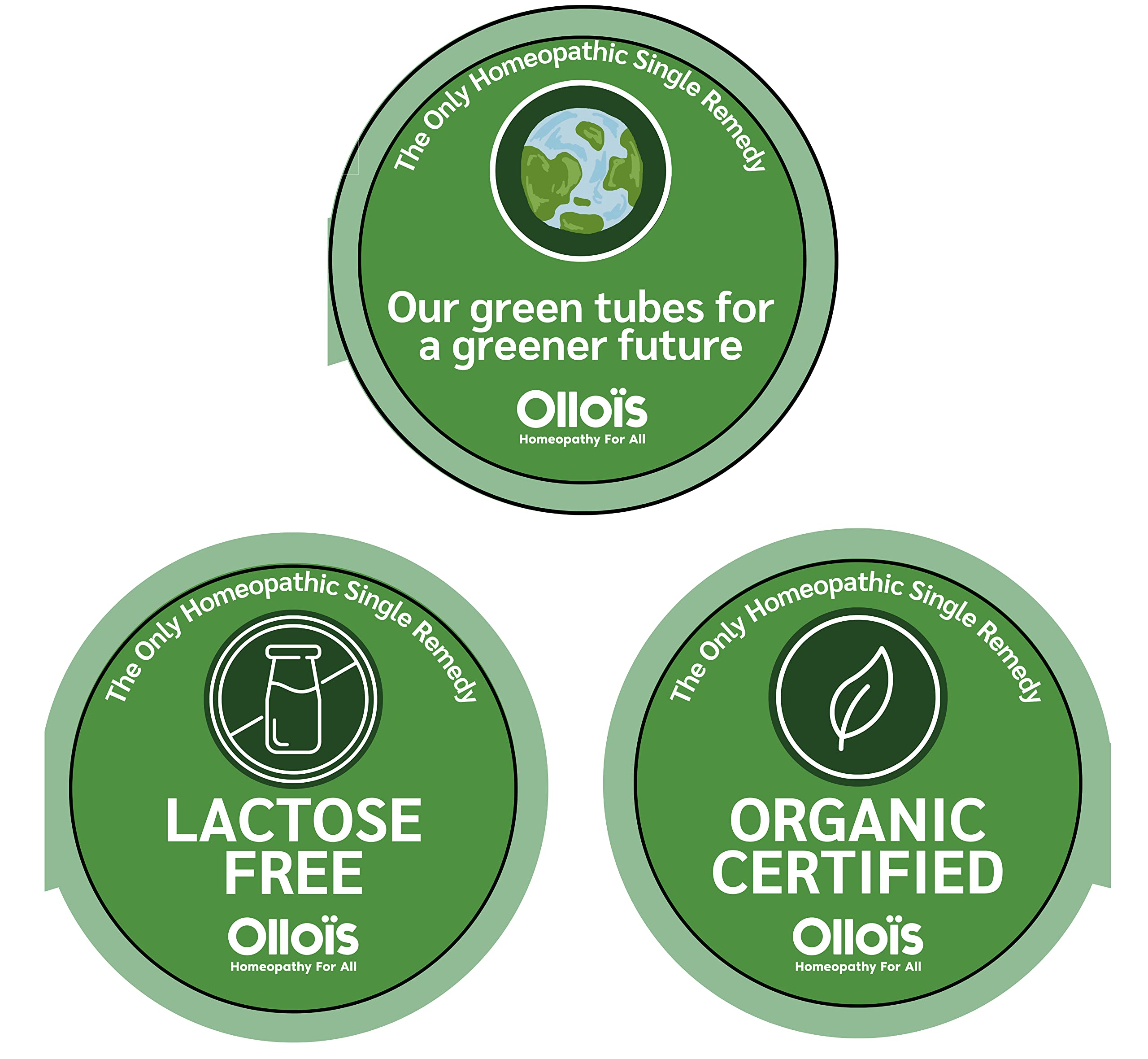 OLLOIS Natrum Muriaticum 6X, Cell Salt #9, Lactose-Free, Organic & Vegan, Kosher Certified OLLOÏS uk supplements