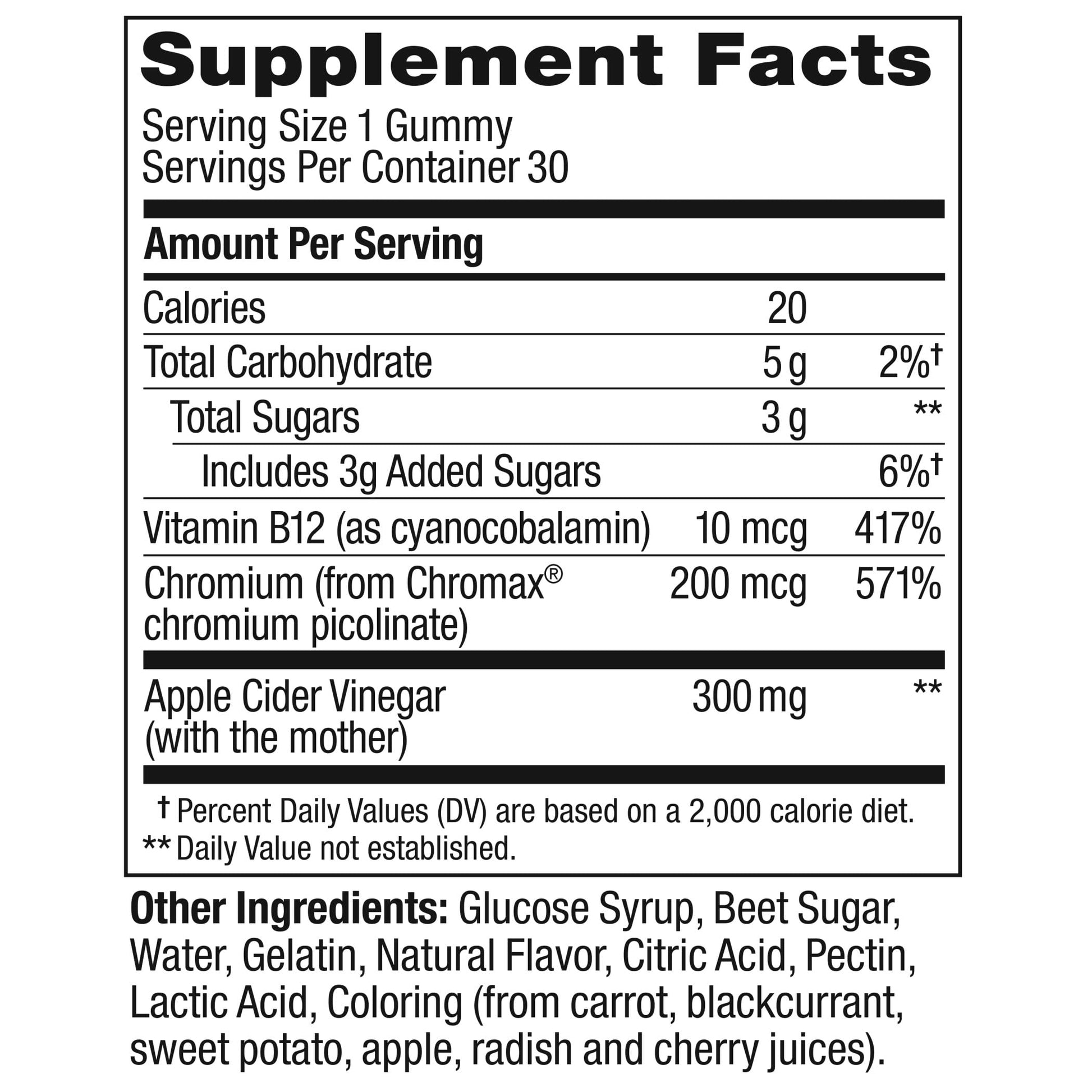 OLLY Metabolism Gummy Rings, Apple Cider Vinegar, Vitamin B12, Chromium, Energy OLLY uk supplements