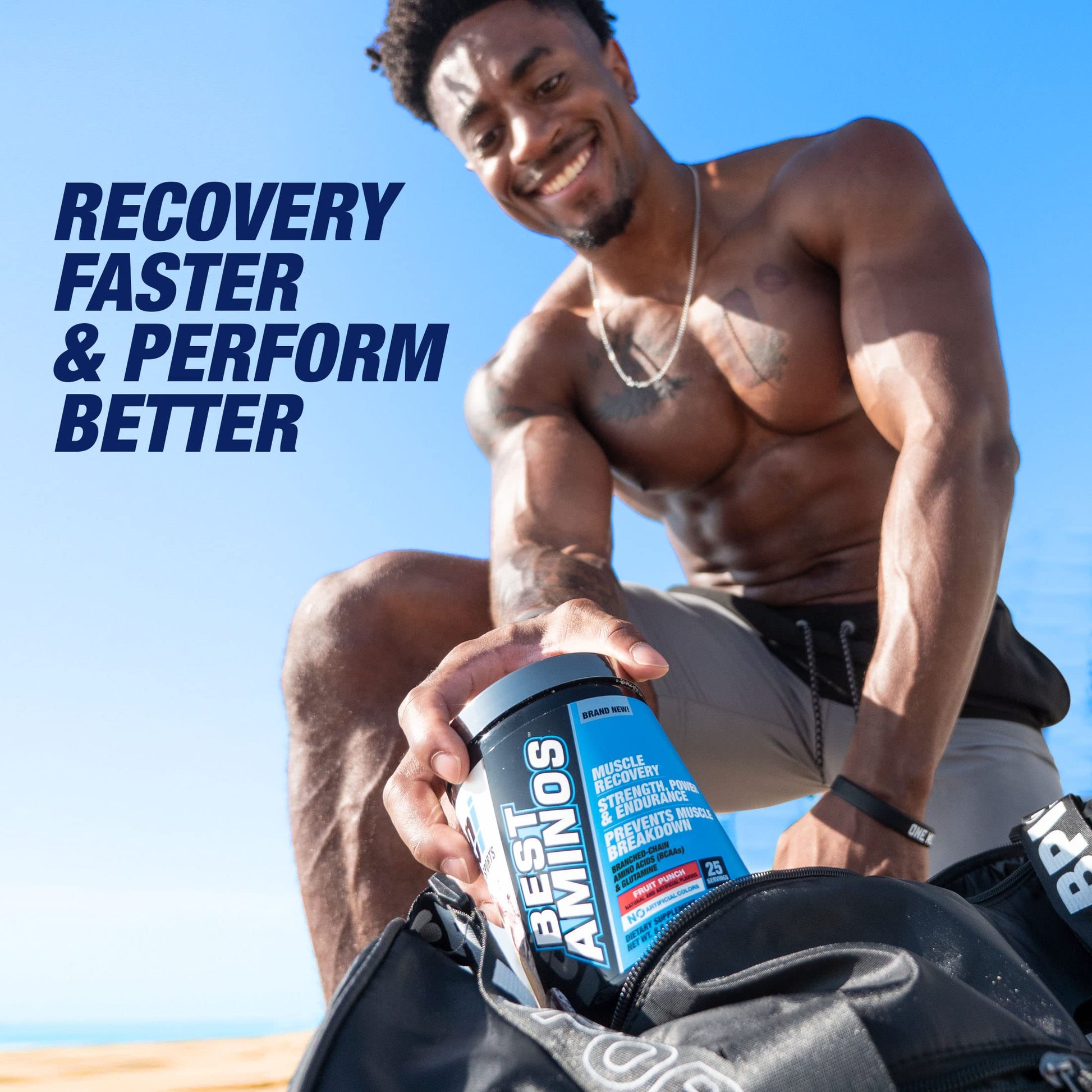 BPI Sports Best Aminos - BCAA Powder Post Workout & Glutamine Recovery Drink BPI Sports uk supplements