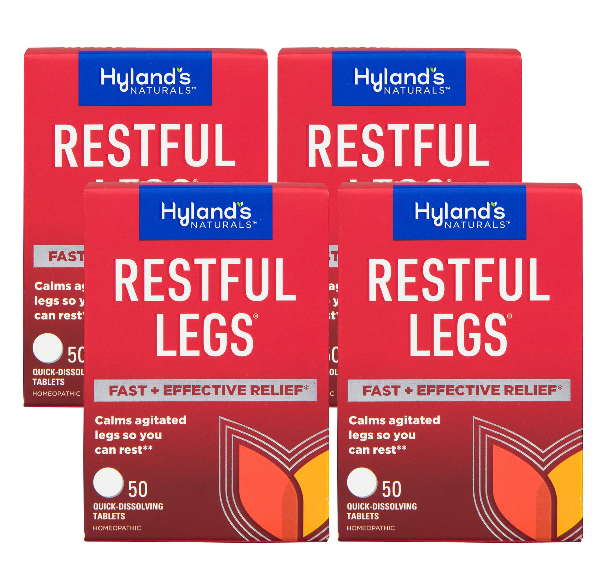 Hyland's Restful Legs Tablets 50 ea (Pack Of 4) Hyland's uk supplements