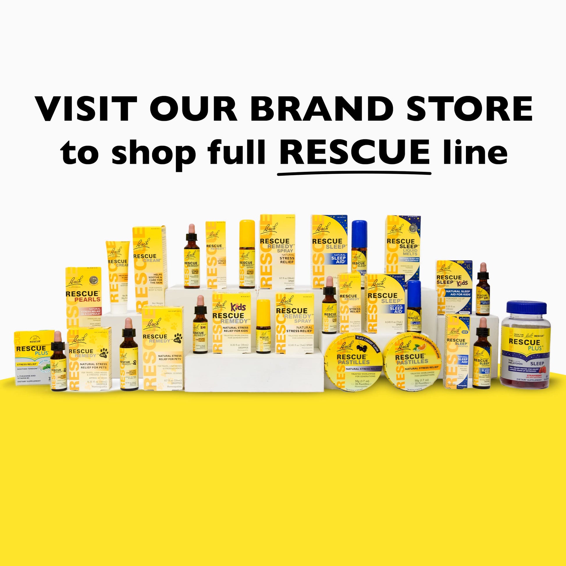 Bach RESCUE PASTILLES, Orange and Elderflower Flavor, Natural Stress RESCUE uk supplements