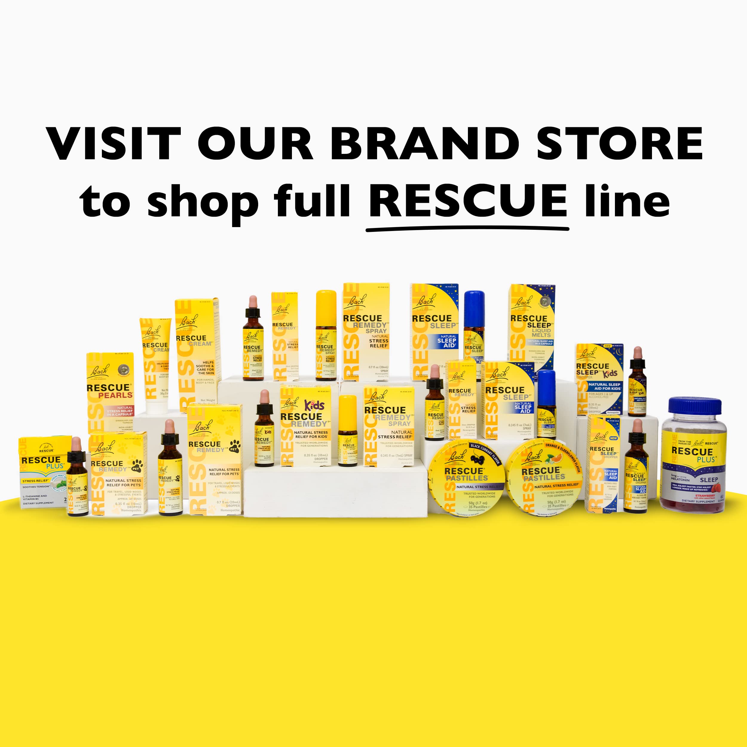 Bach RESCUE PASTILLES, Orange and Elderflower Flavor, Natural Stress RESCUE uk supplements