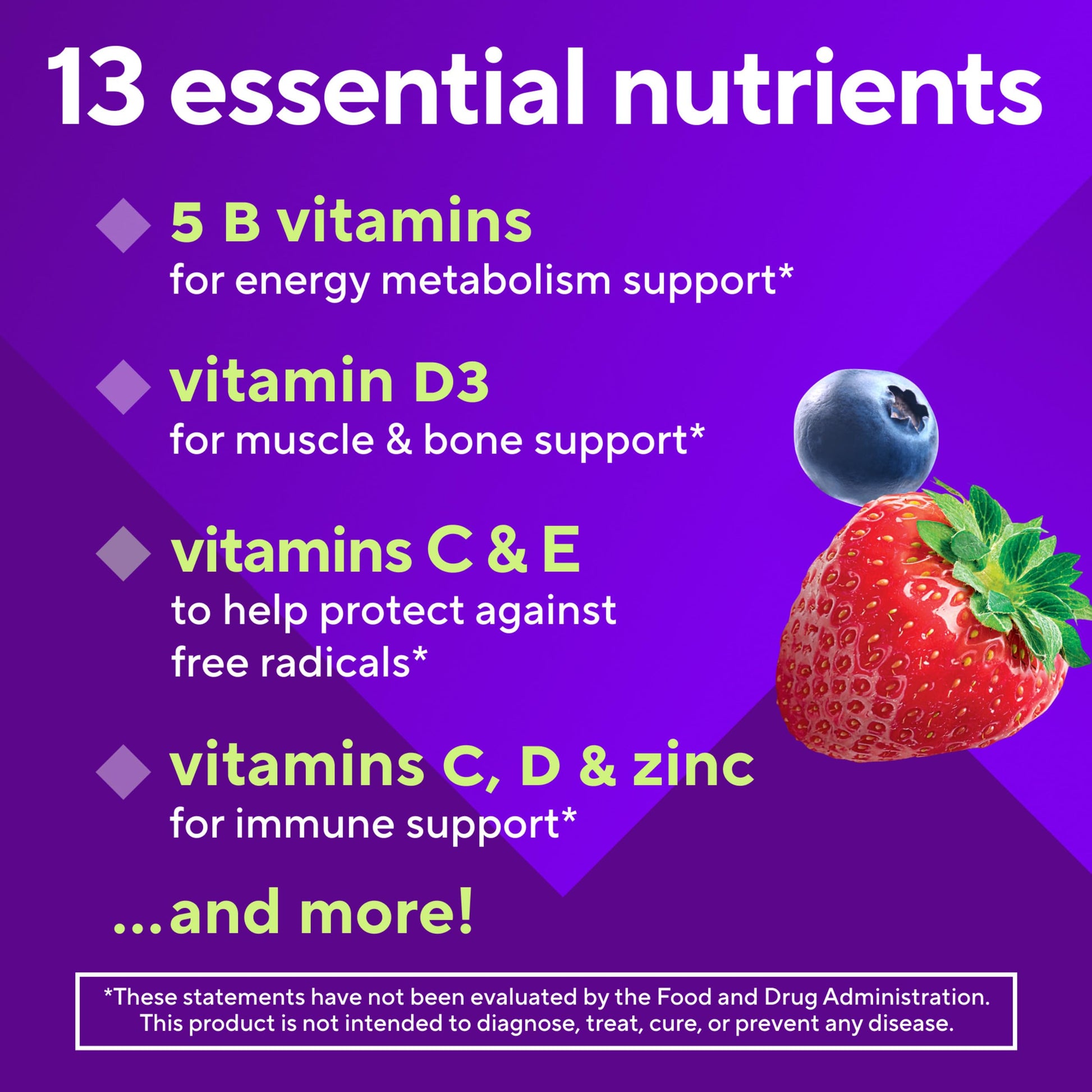 vitafusion Sugar Free Men’s Multi Daily Gummy Multivitamins, Supports Energy Metabolism, Muscle and Immune Health Vitafusion uk supplements