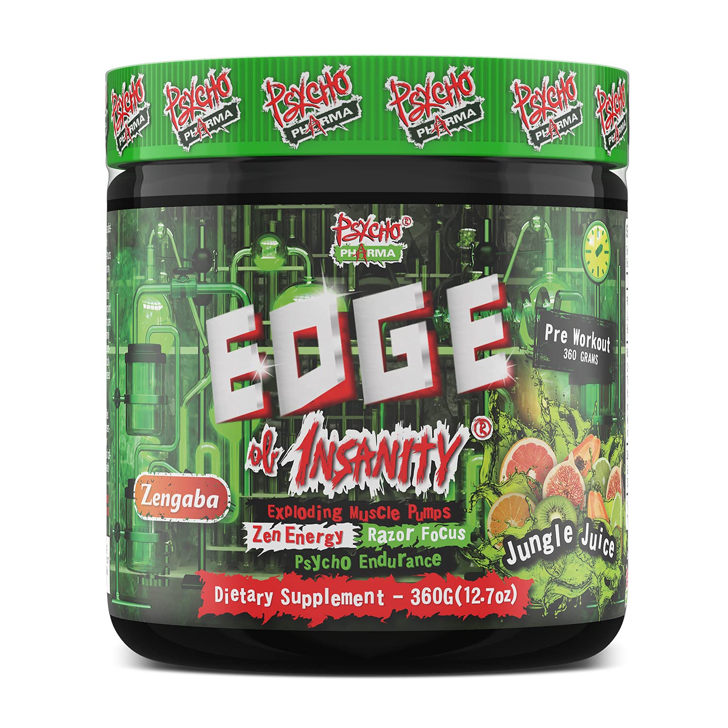 Psycho Pharma New Perfect Powders with Zengaba Energy Feel Good Focus #1 Strongest Psycho Pharma uk supplements