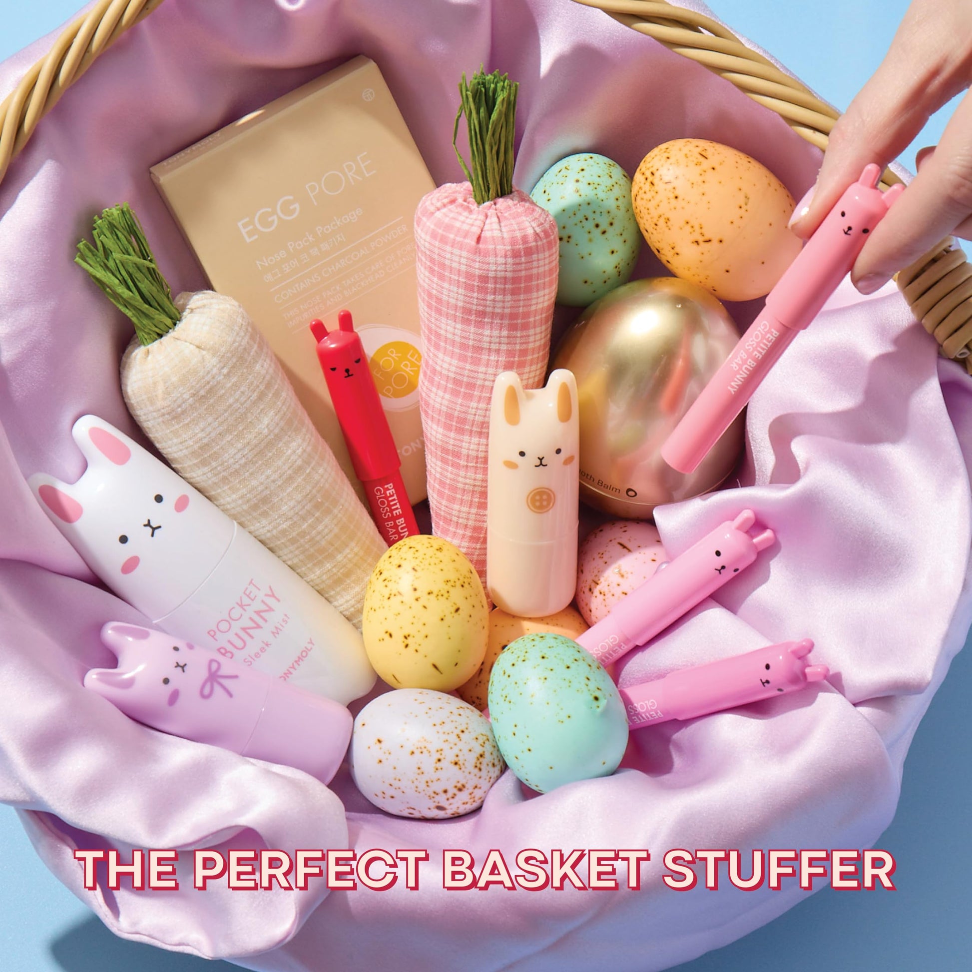 TONYMOLY Petit Bunny Lip Gloss – Easter Basket Stuffer, Cute Bunny Lip Crayon, Hydrating Korean Lip Gloss with Vitamin E for Soft, Juicy Cherry TONYMOLY uk supplements
