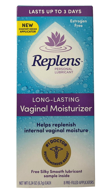 Replens Long-Lasting Vaginal Moisturizer -8 Count (Pack of 3) Replens uk supplements