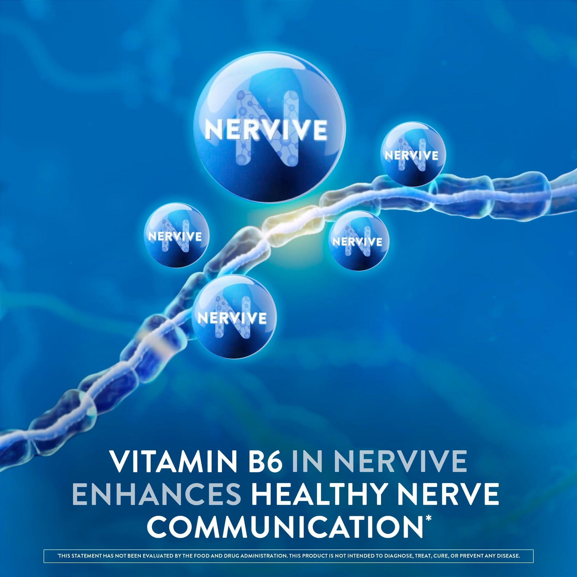 Nervive Nerve Health, Alpha Lipoic Acid, Fortify Nerve Health, Healthy Nerve Function, Healthy Blood Circulation, Supplement, Tablet, 60 Tablets Nervive uk supplements