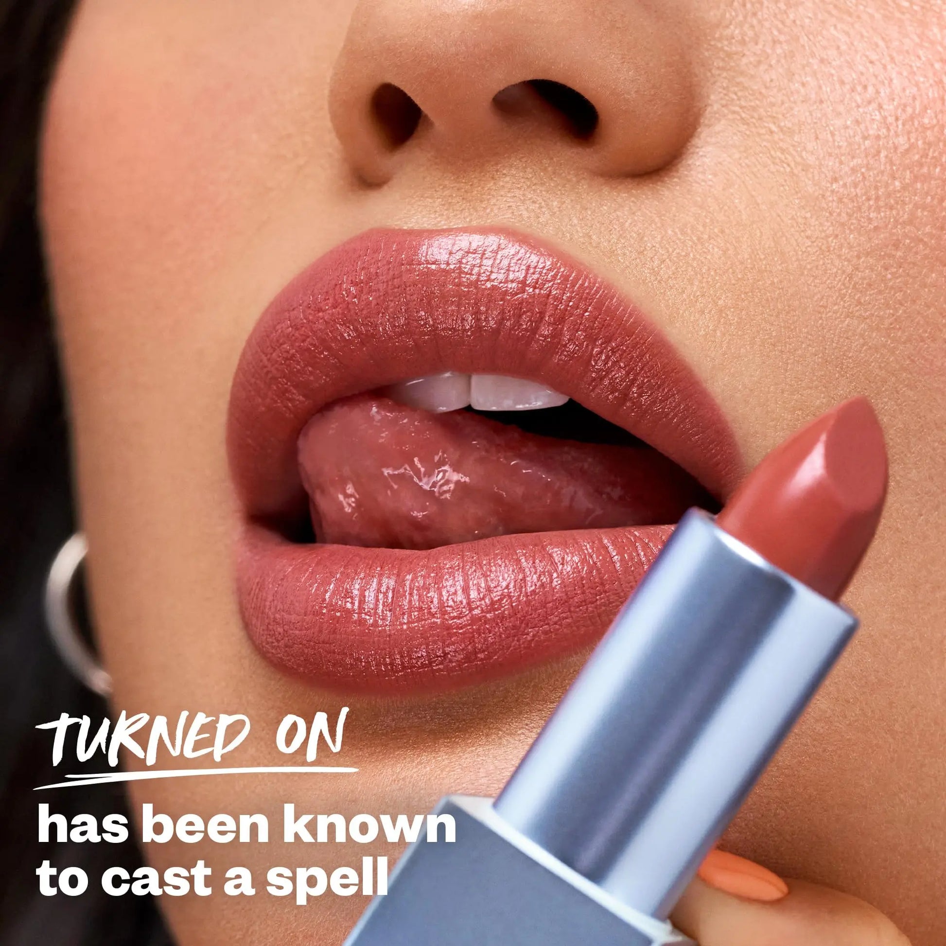 Kosas Weightless Lip Color Nourishing Satin Lipstick - High Impact Lip Color with Clean Formula - Comfy Feel & Soft Finish - Turned On Kosas uk supplements