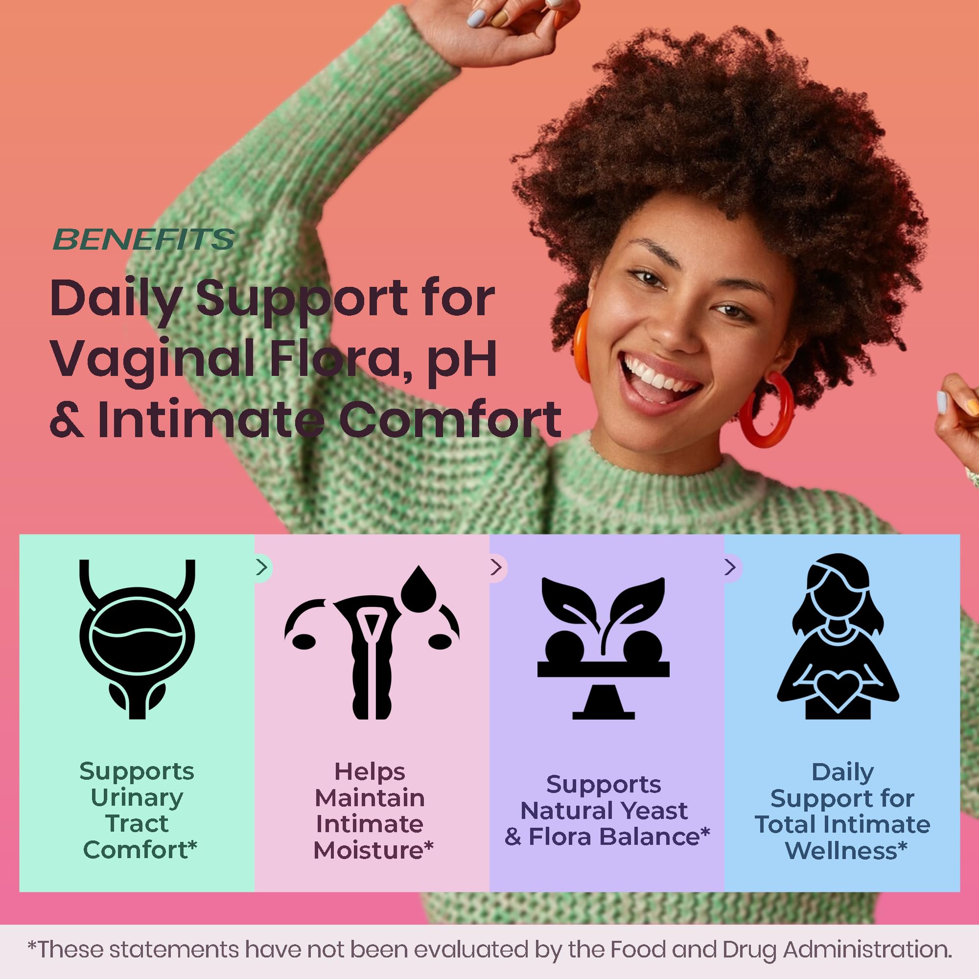 UTI Flora & Odor Pro+ & UTI Yeast & pH Pro+ | Pack of 2 | Vaginal Probiotics for Feminine Hydration & Freshness Support | Third-party Tested, cGMP Facility, Vegan, Non-GMO, Gluten-Free | 60+60 Caps FIRSTORGANIC uk supplements