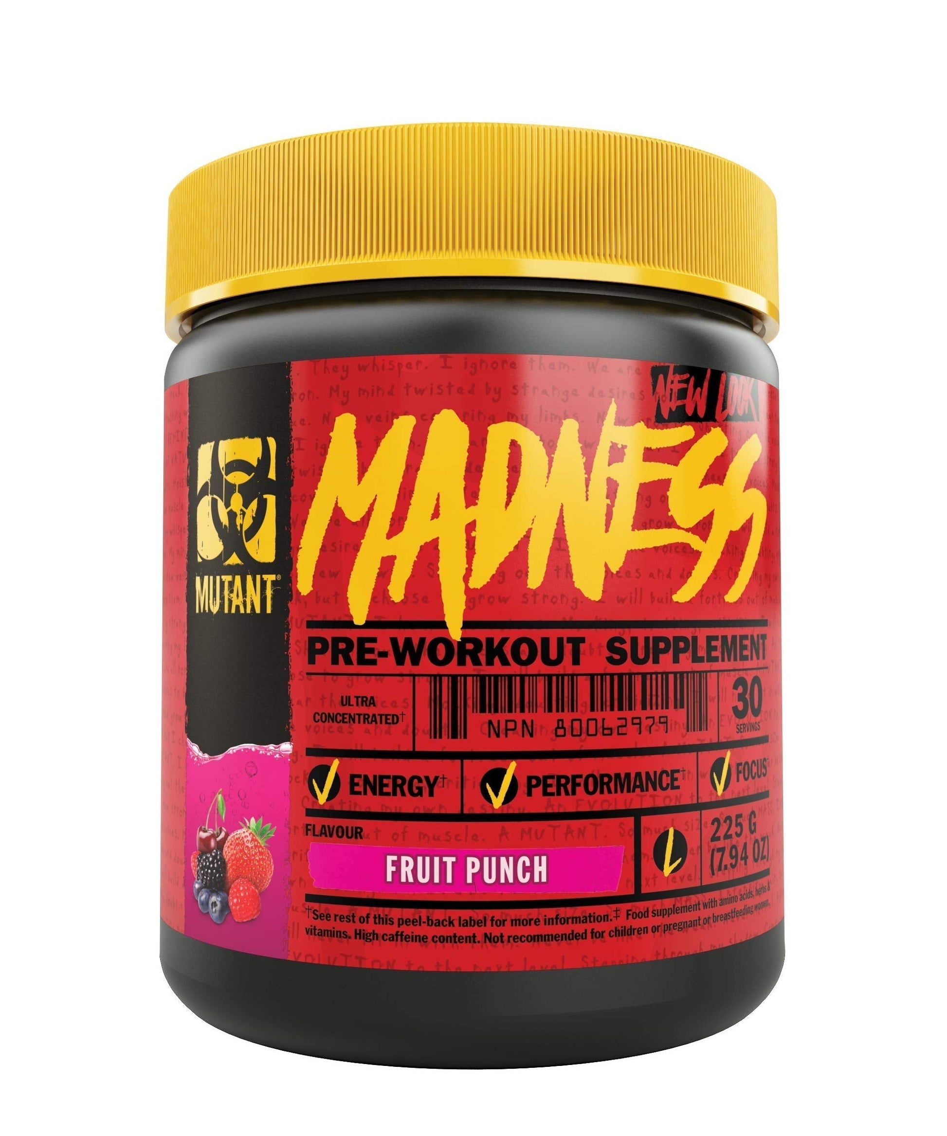 Mutant Madness - Redefines The Pre-Workout Experience and Takes it to a Whole New Mutant uk supplements