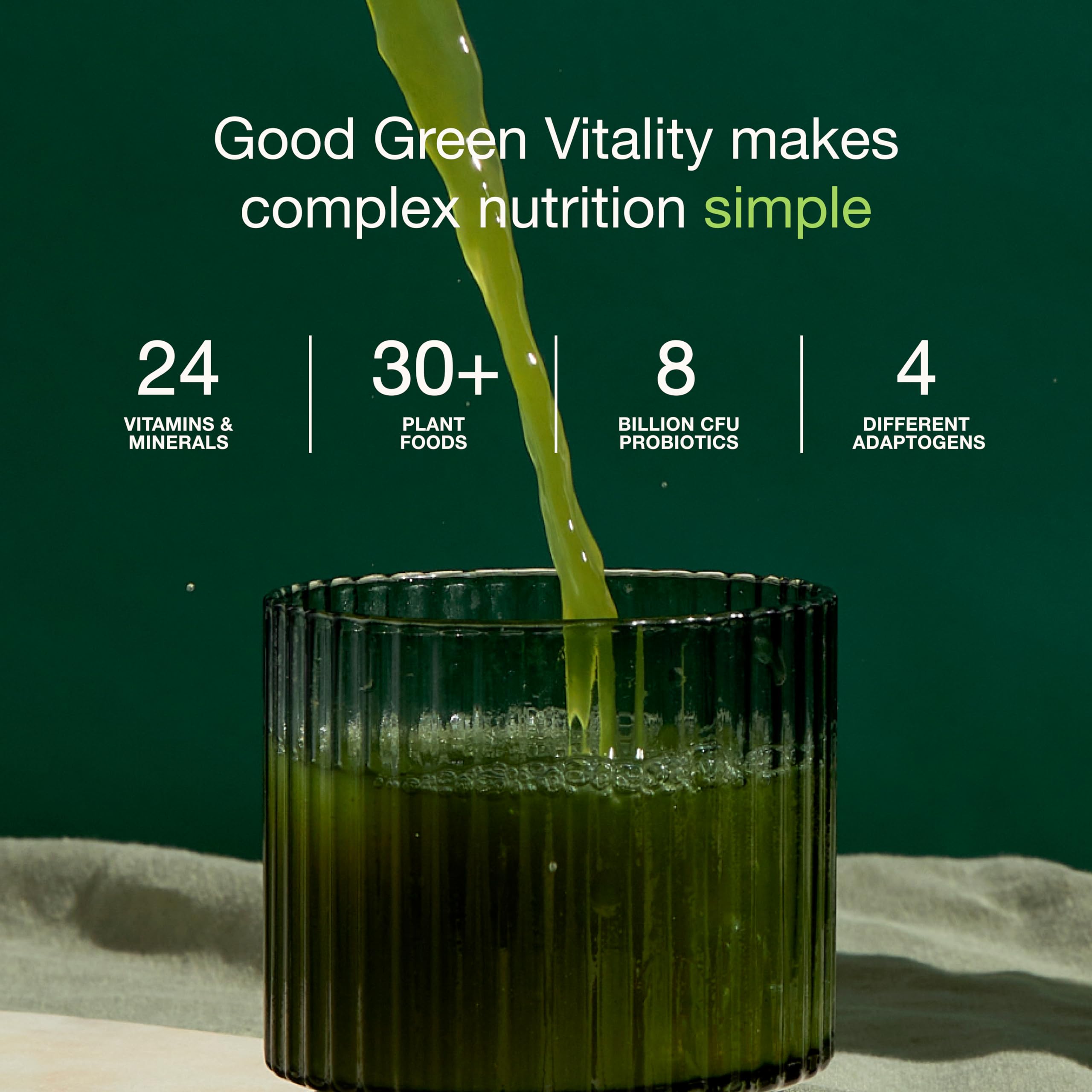 Nuzest Greens Powder Good Green Vitality – Vitamins, Minerals & Superfoods – Vegan Multivitamin Supplement (300g) Nuzest uk supplements