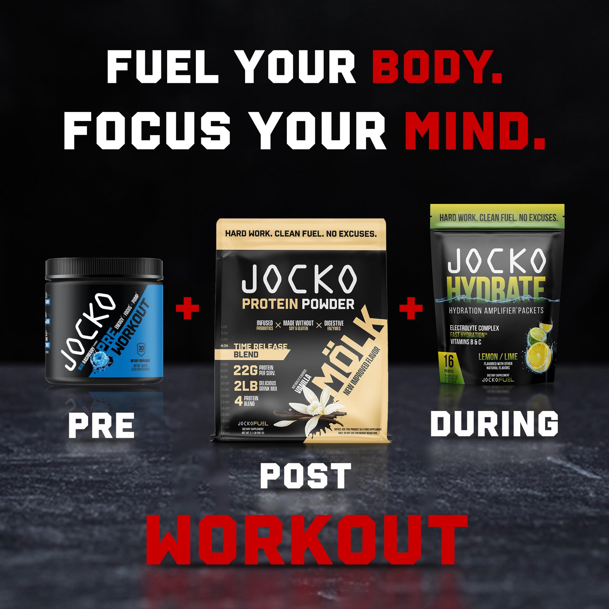 Jocko Mölk Whey Protein Powder (Vanilla) - Keto, Probiotics, Grass Fed, Digestive Enzymes Jocko Fuel uk supplements