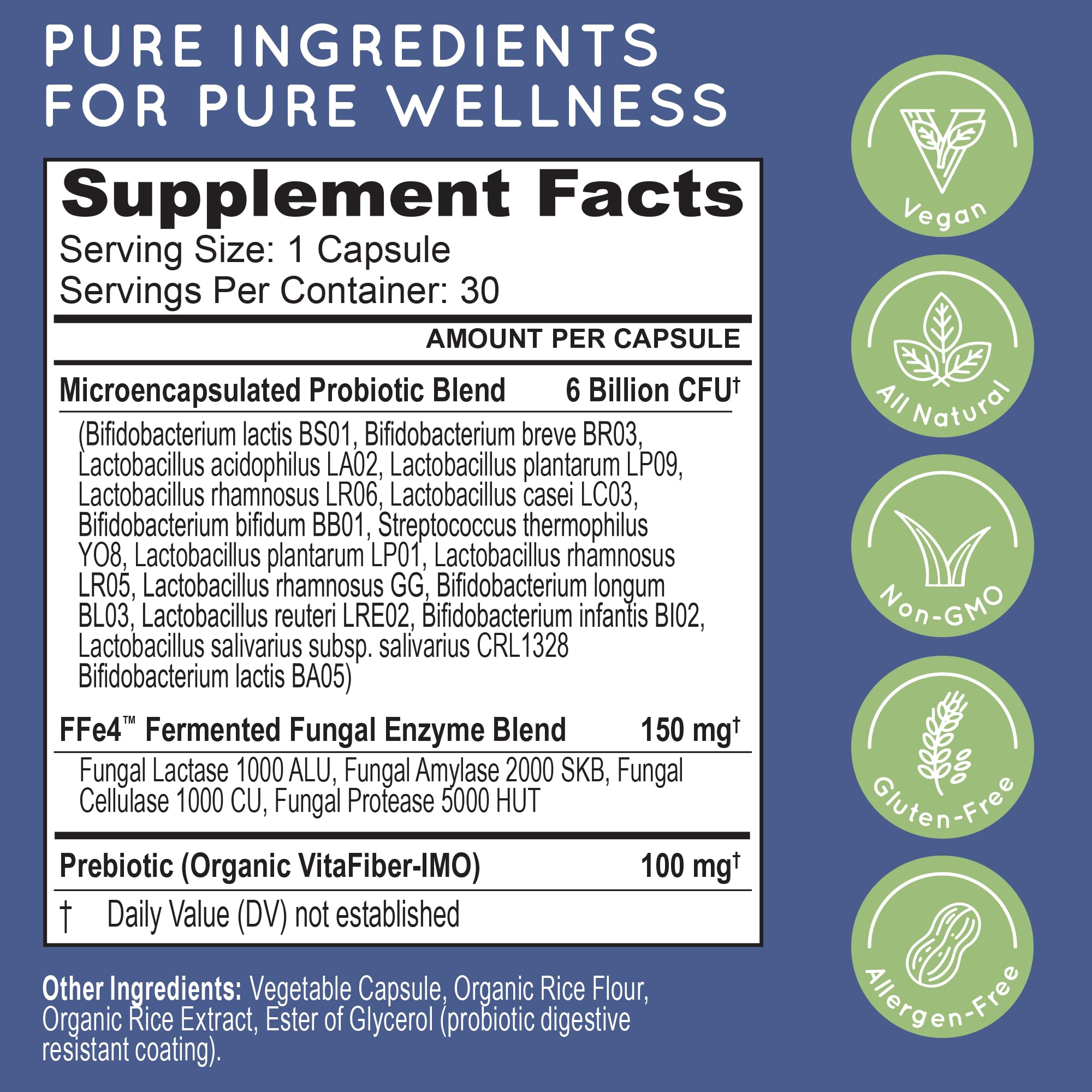 Essential Source TriActive Biotics Daily Care – Probiotics for Women and Men, 6 Billion CFU with Prebiotic Blend – Daily Digestive and Immune Support Gut Health Supplement – 30 Capsules Essential Source uk supplements