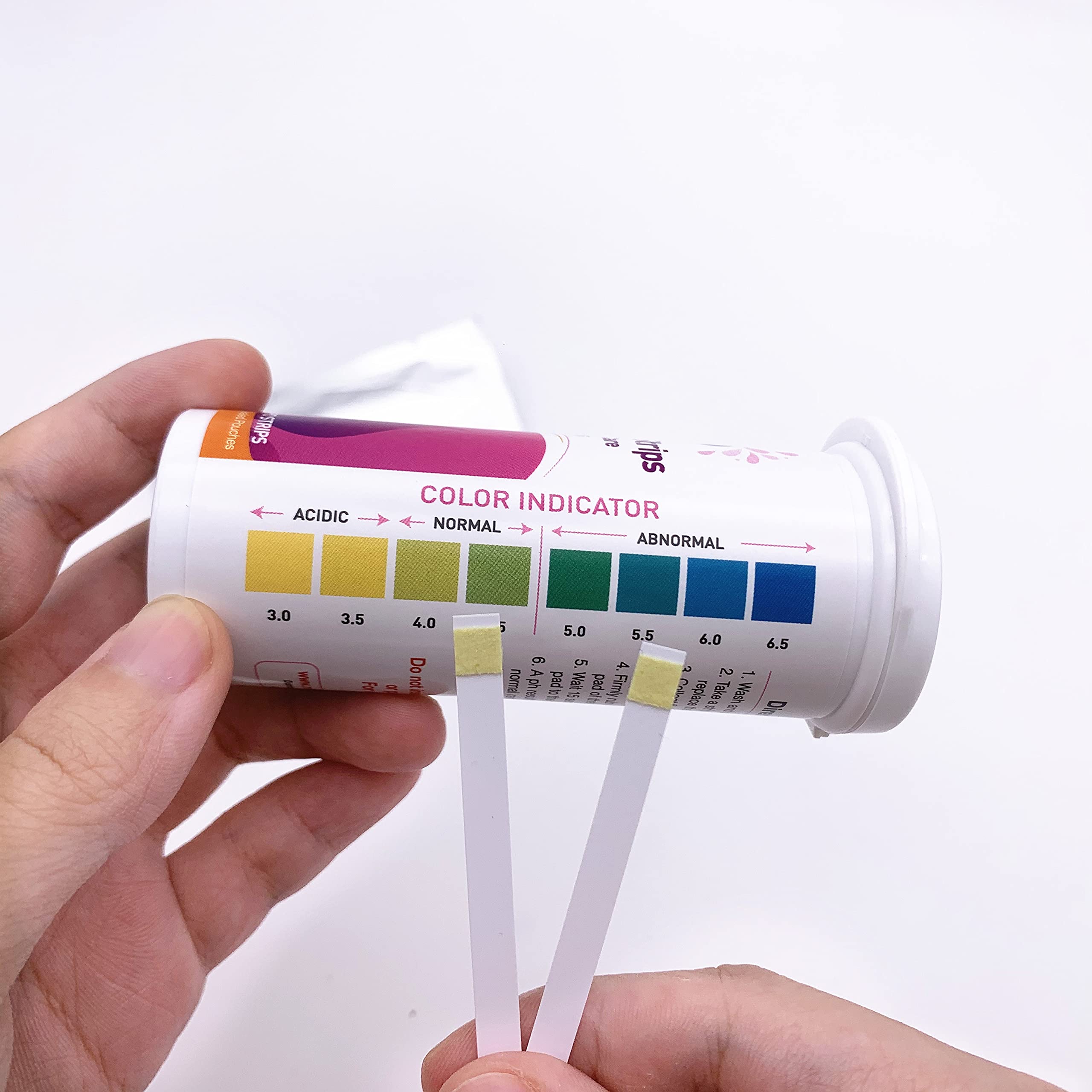 Vaginal ph Test Strips for Women(50 cnt). BV Bacterial Vaginosis and Yeast Infection Test Strips Med Lab Diagnostics uk supplements
