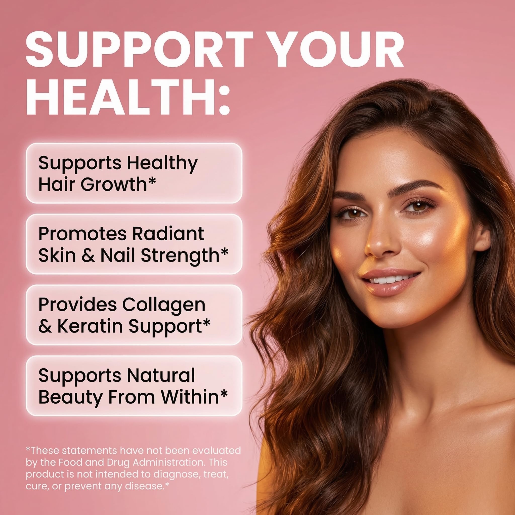 Liquid Biotin & Collagen Keratin Hyaluronic Acid Saw Palmetto Drops Vitamins for Hair Growth Support Silica Vitamin A C D Bamboo Turmeric Zinc Folate Magnesium Horsetail LuxFlo By Clean Nutra Clean Nutraceuticals uk supplements