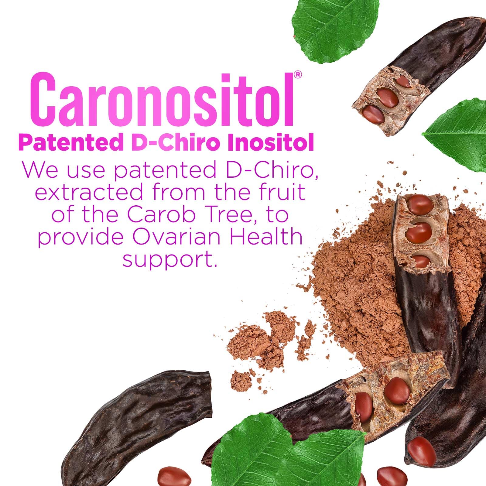 Myo-Inositol & D-Chiro Inositol Blend - 30 Day Supply, Premium 40:1 Ratio, Hormone Sup Nature's Glow uk supplements