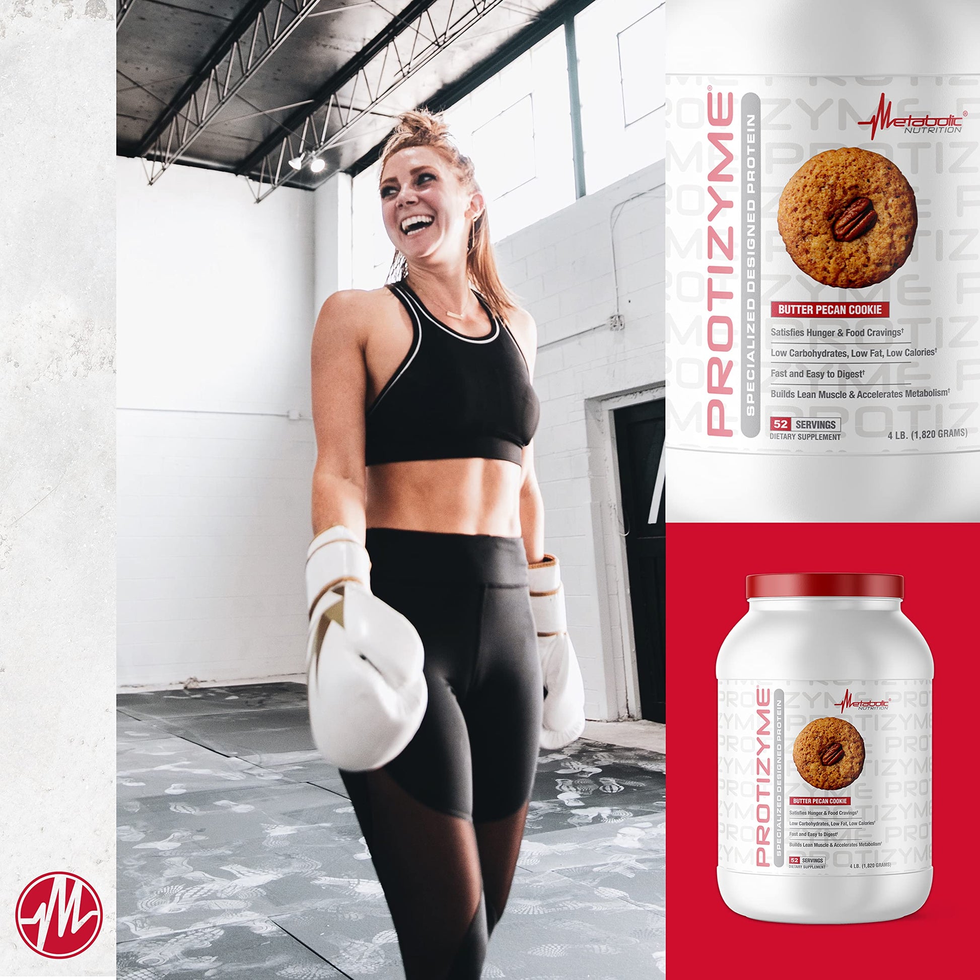 Metabolic Nutrition, Protizyme, 100% Whey Protein Powder, High Protein, Low Carb Metabolic Nutrition uk supplements