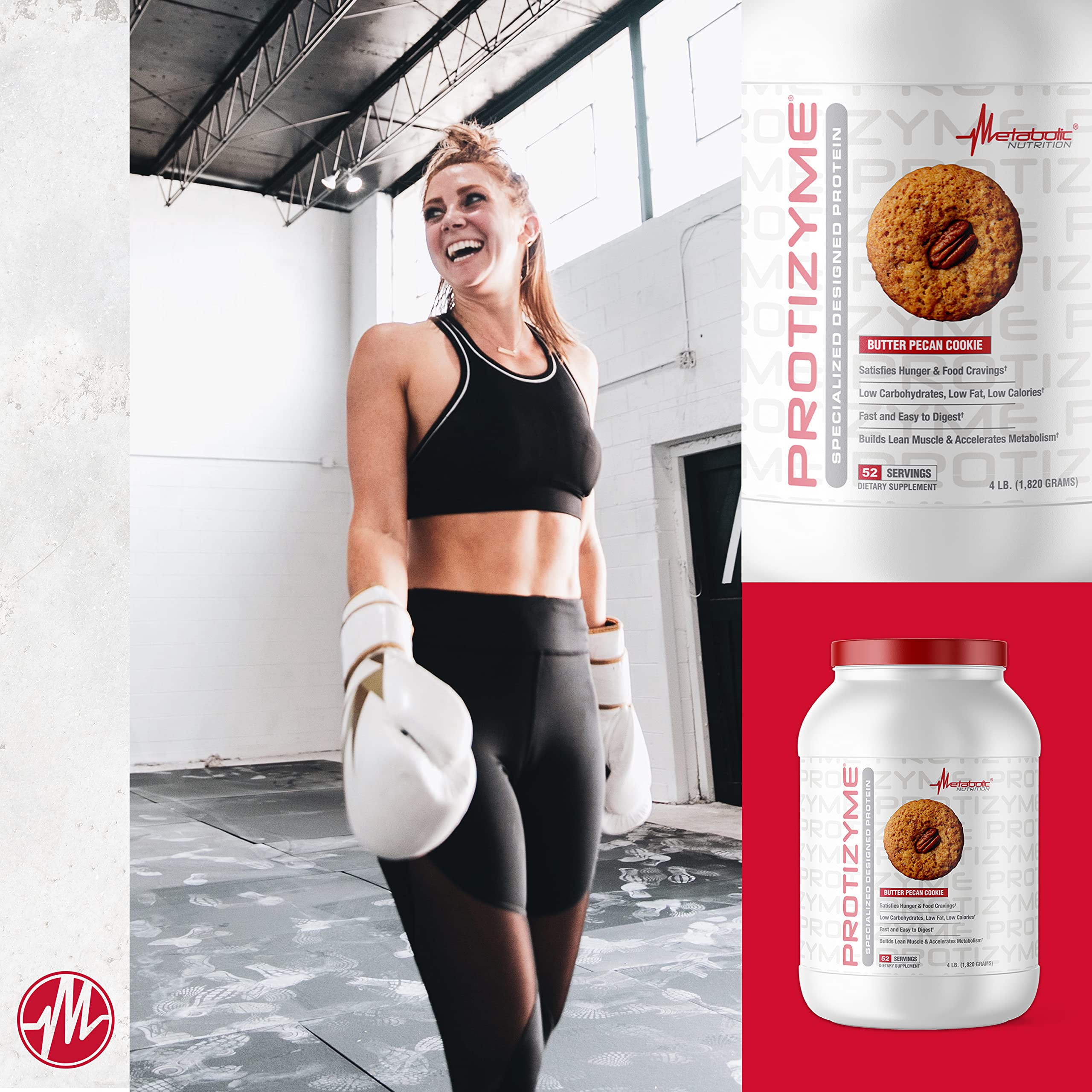 Metabolic Nutrition, Protizyme, 100% Whey Protein Powder, High Protein, Low Carb Metabolic Nutrition uk supplements
