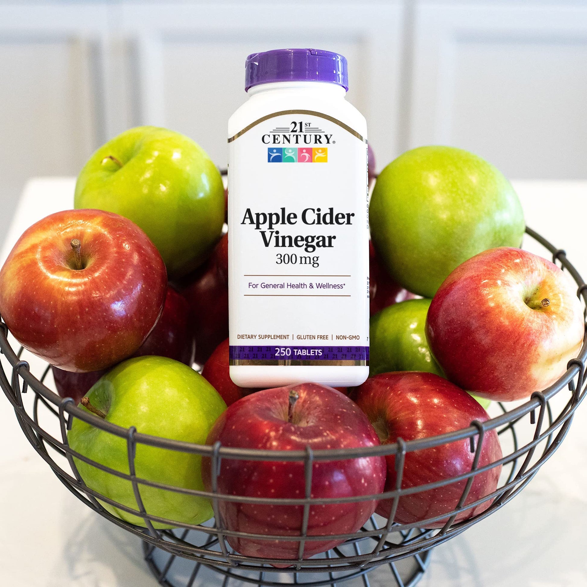 21st Century Apple Cider Vinegar 300mg Tablets, 250 Count 21st Century uk supplements