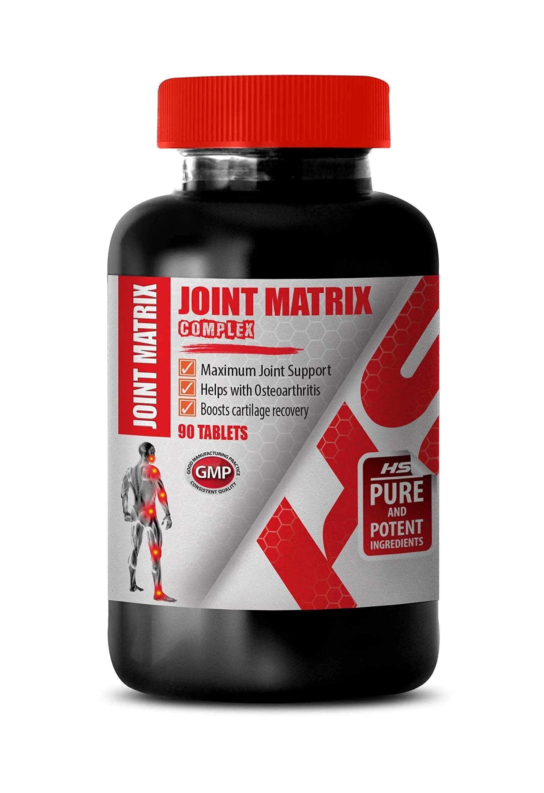 Herbal Strength Blend - Joint Matrix Complex - Everyday Movement, Vital Support, Nutritional Balance, Holistic Joint Blend, Structural Strength, Functional Motion, Essential Body 1 Bottle 90 Capsules Healthy Supplements LLC uk supplements