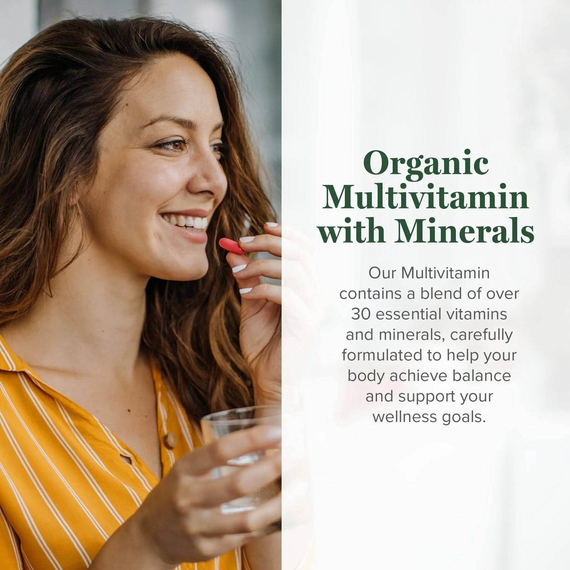 Global Healing Center - USDA Organic Multivitamin for Women & Men - Vitamins Include A, C, D, & More for Your Overall Health & Wellness Needs Global Healing Center uk supplements