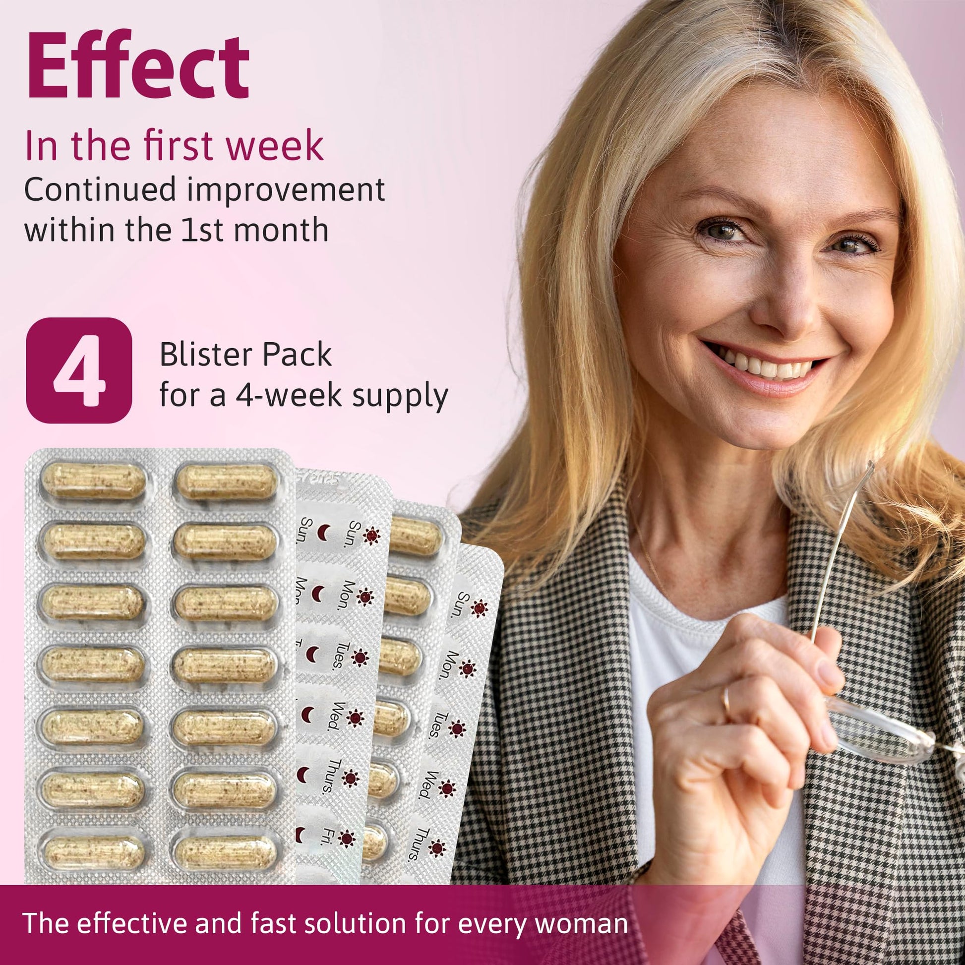 Femarelle® Recharge – Menopause Supplement for Women - Clinically Proven Menopause Relief - Hot Flashes, Night Sweats, Sleep & Libido Support Within 1st Month, Gluten-Free, GMO-Free & Hormone Free Femarelle uk supplements