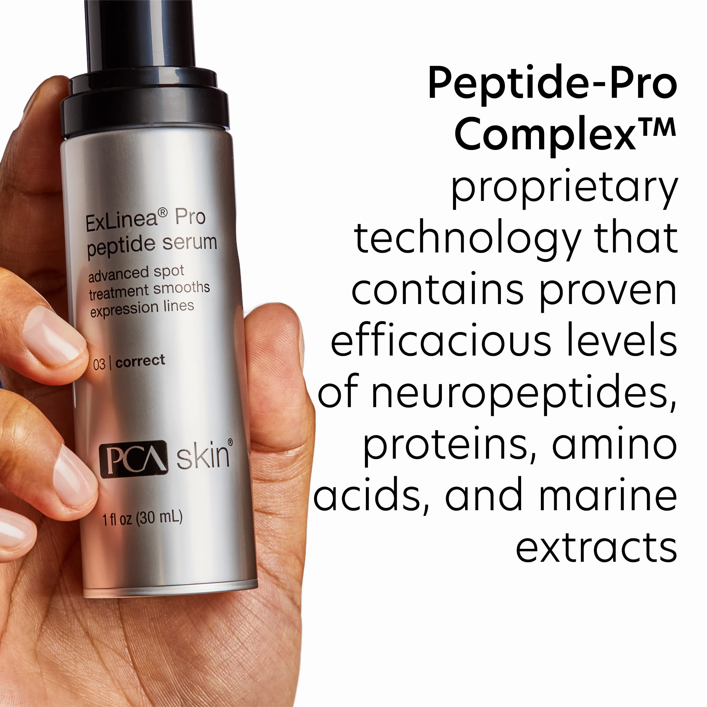 PCA SKIN ExLinea Pro Peptide Serum for Face, Peptide Complex Serum PCA SKIN uk supplements