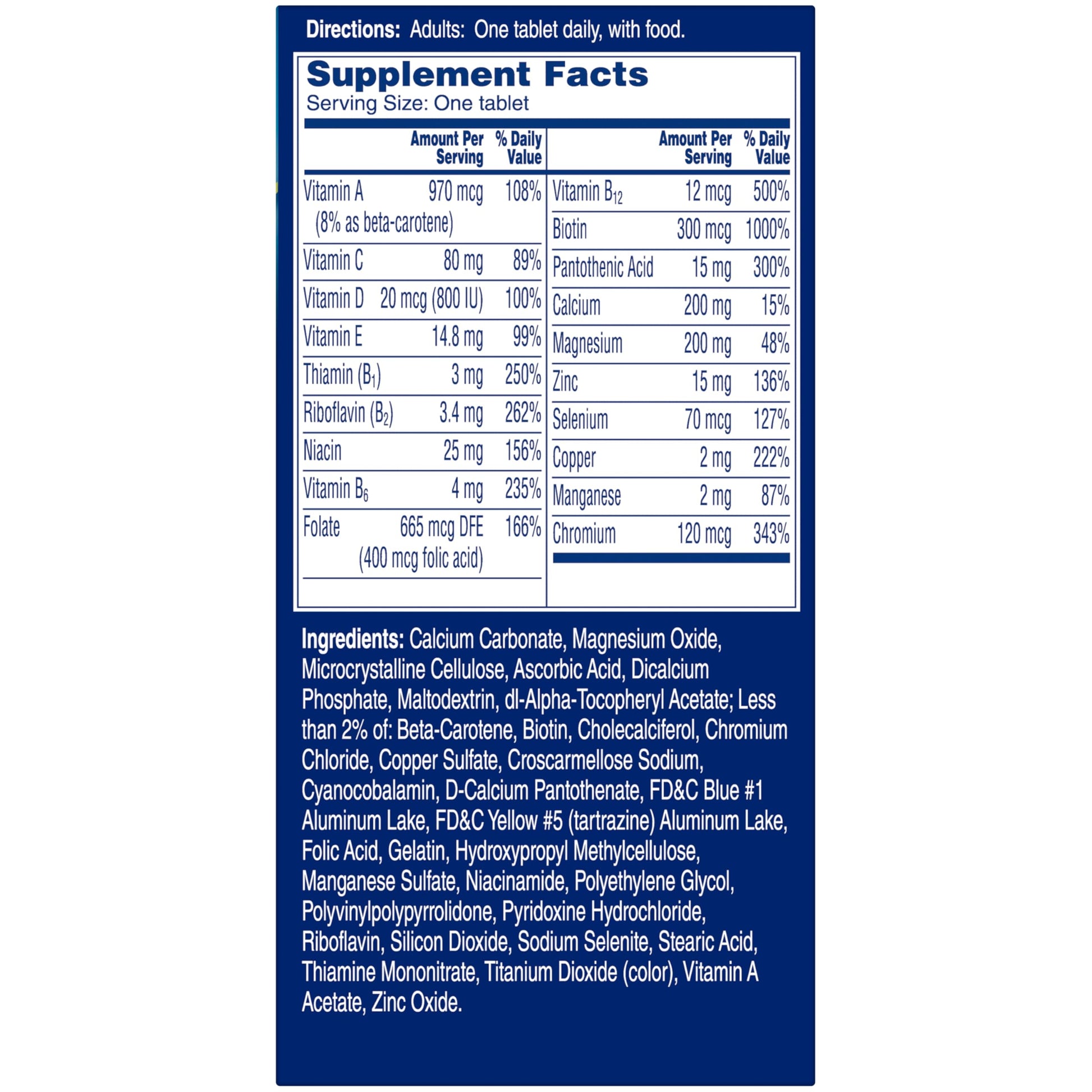 One A Day Men’s Pro Edge Multivitamin, Supplement with Vitamin A,C,D, E and Zinc for Immune Health Support and Magnesium for Healthy Muscle Function, 50 Count ONE A DAY uk supplements