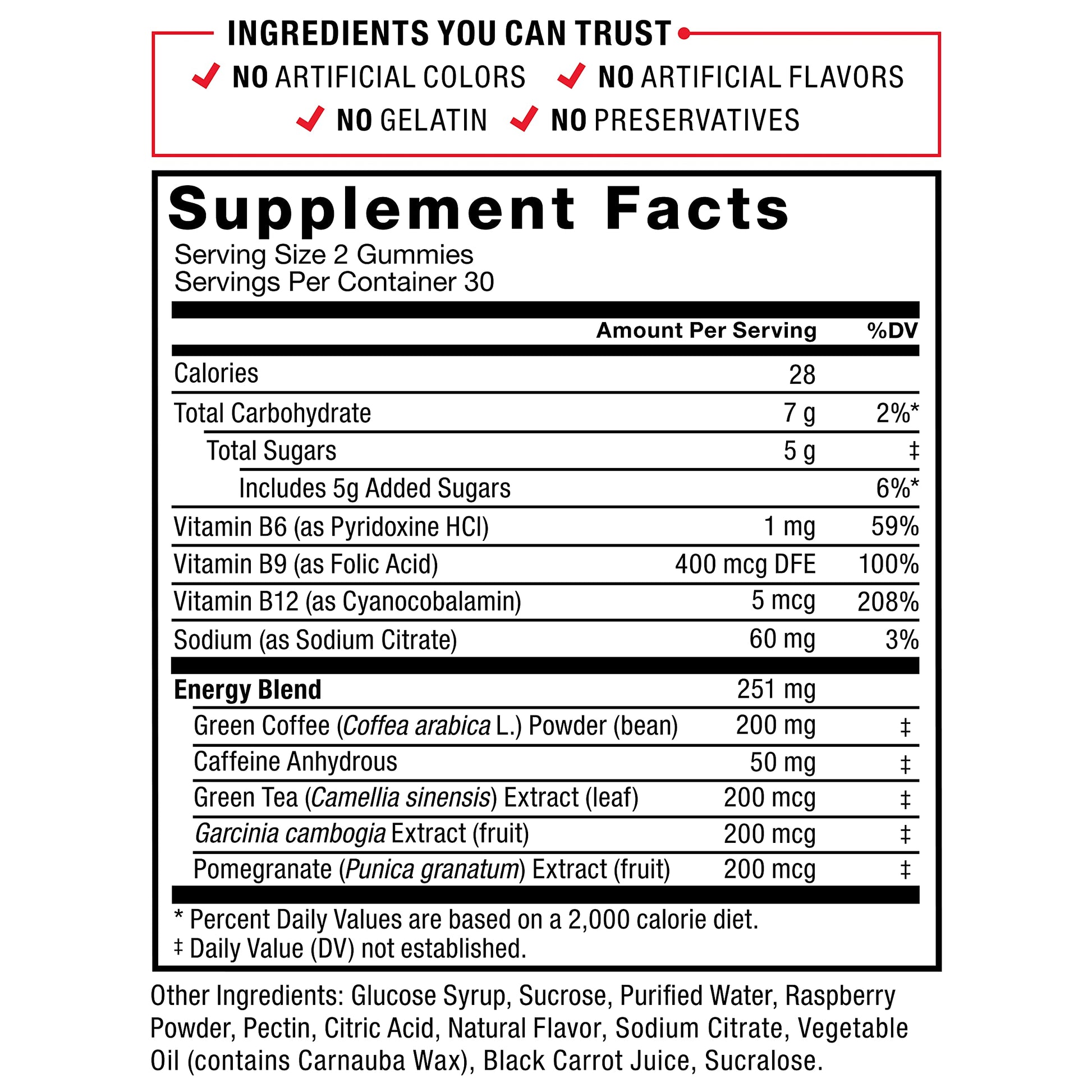 Force Factor LeanFire Thermo Gummies with B12 Vitamins, Caffeine, & Green Coffee Bean Force Factor uk supplements