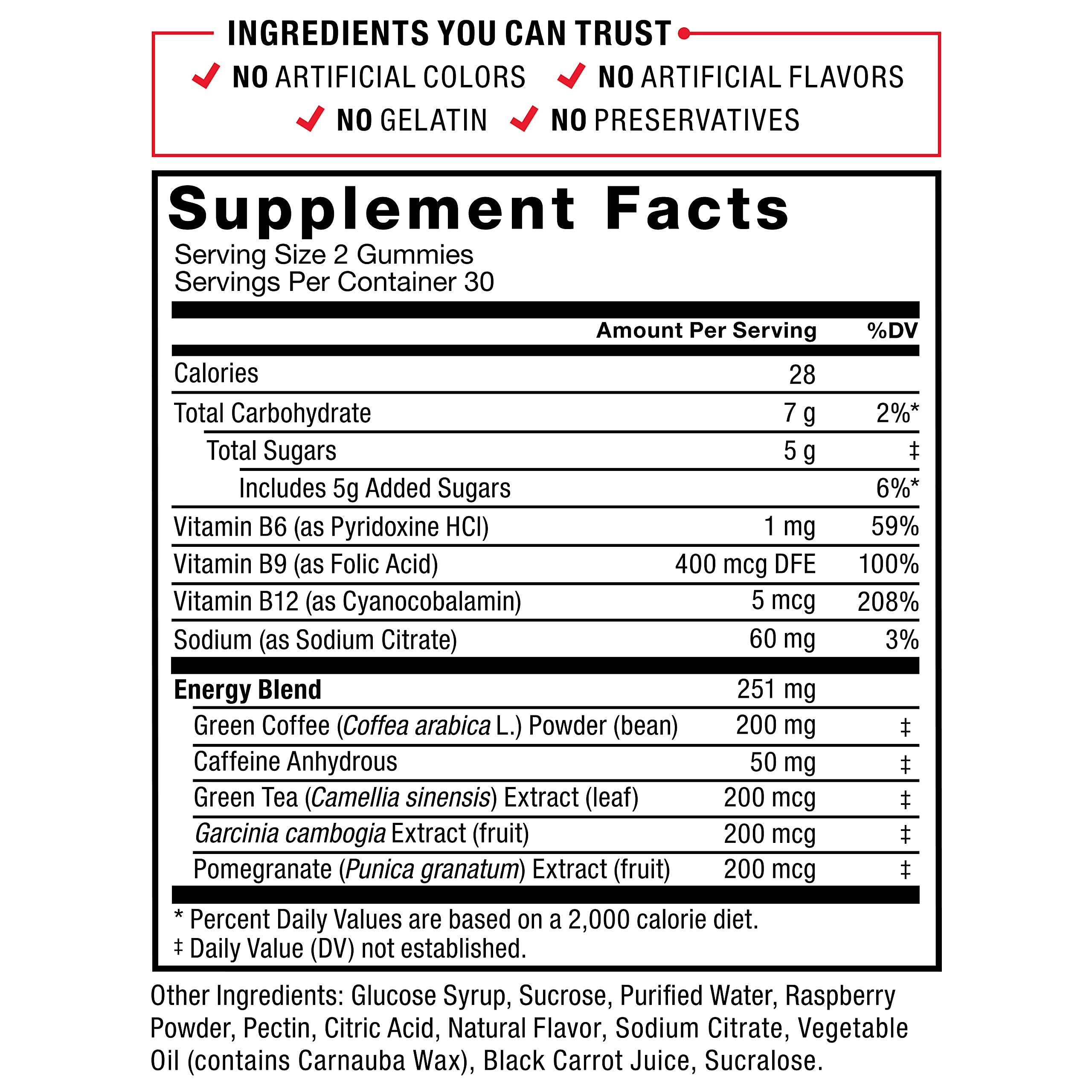 Force Factor LeanFire Thermo Gummies with B12 Vitamins, Caffeine, & Green Coffee Bean Force Factor uk supplements