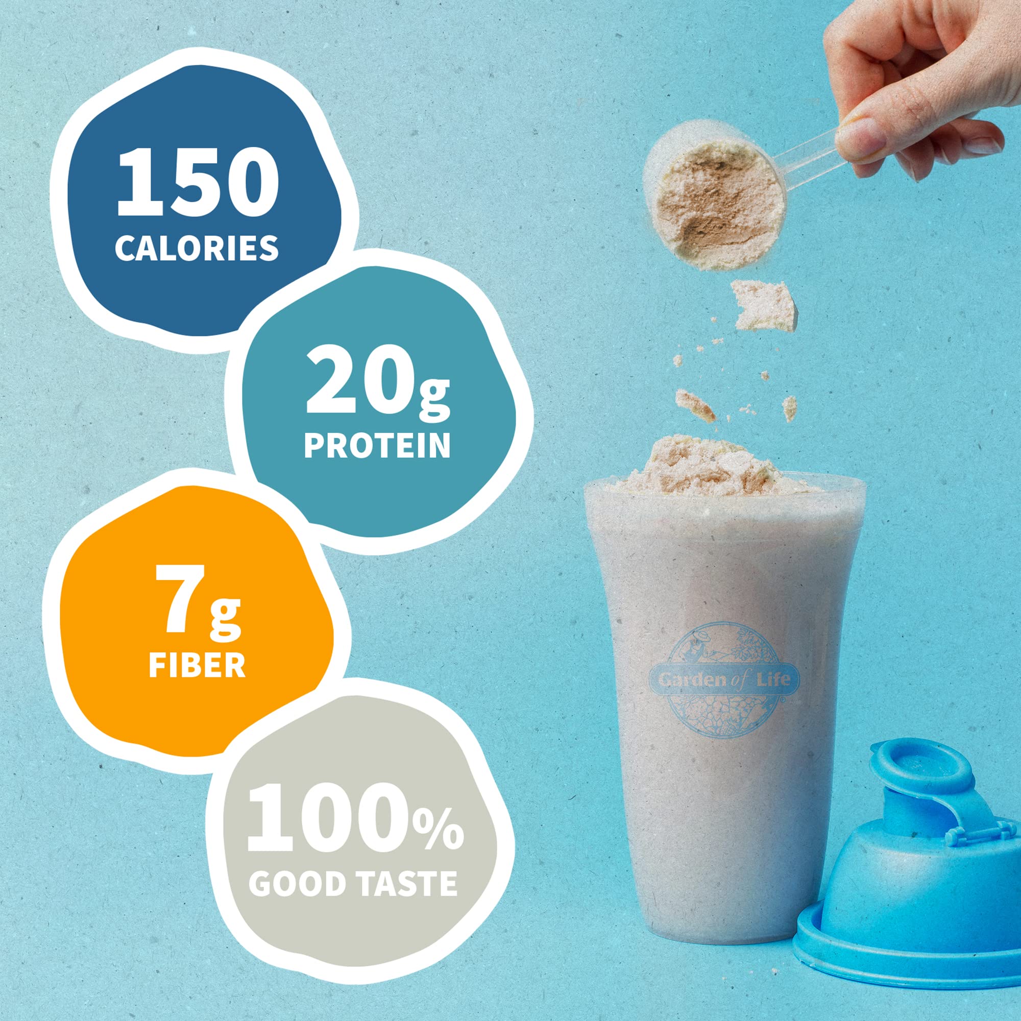 Garden of Life Raw Organic Fit Vegan Protein Powder Vanilla & Vegan Protein Powder Garden of Life uk supplements
