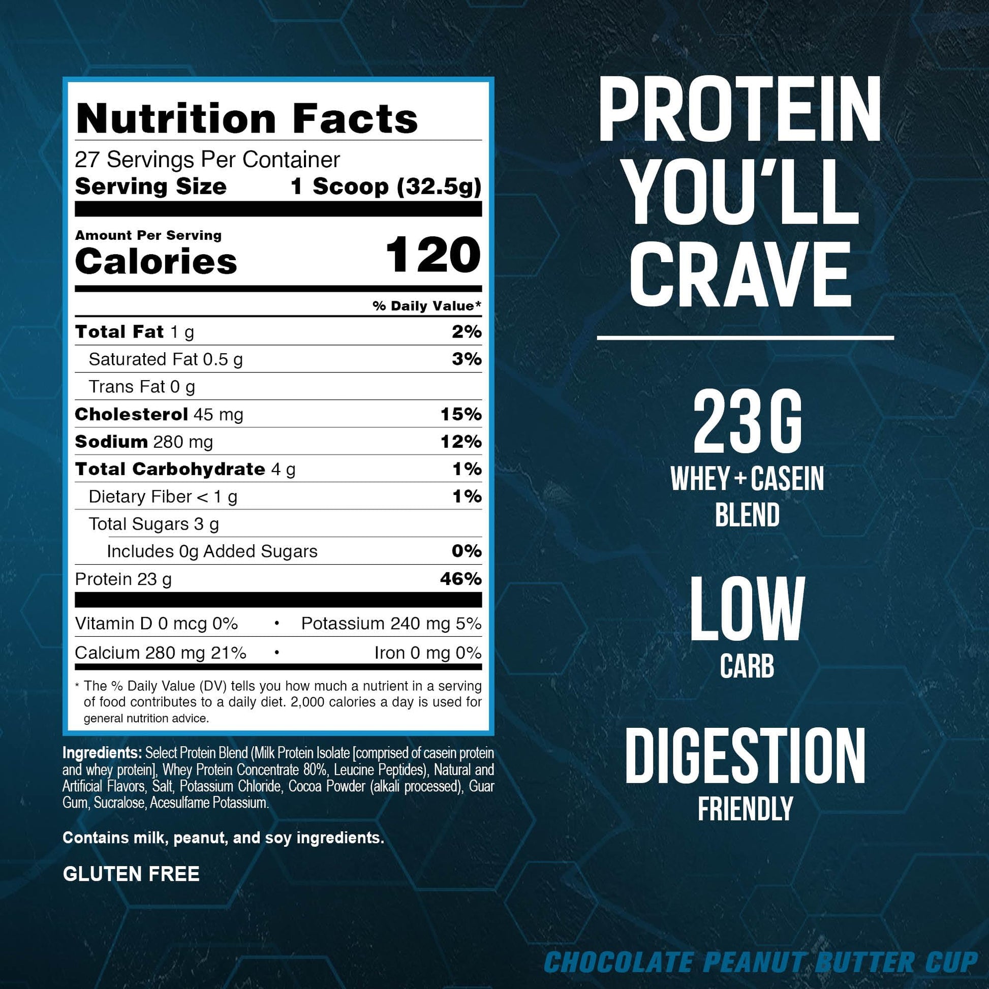 PEScience Select Low Carb Protein Powder, Chocolate Peanut Butter Cup, 27 Serving PEScience uk supplements